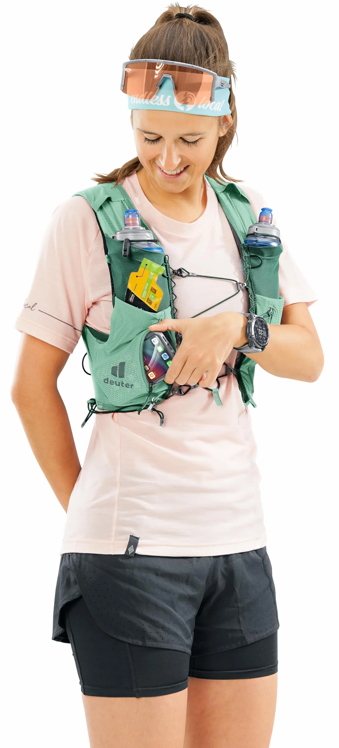 Deuter Damska kamizelka Traick 5 Sl do biegania w terenie