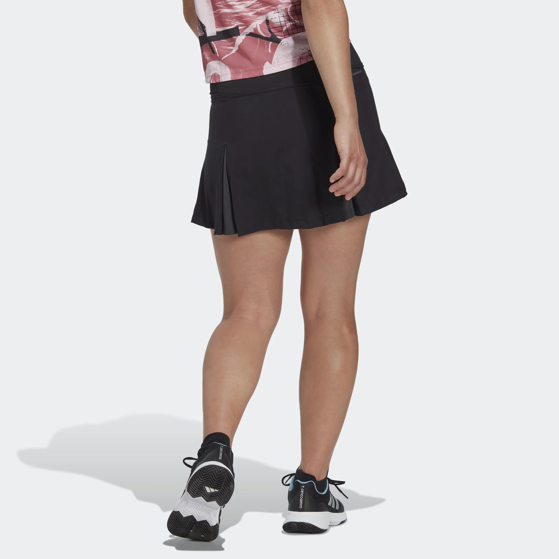 adidas Kobiety Club Tennis Pleated Skirt, Black, XXS