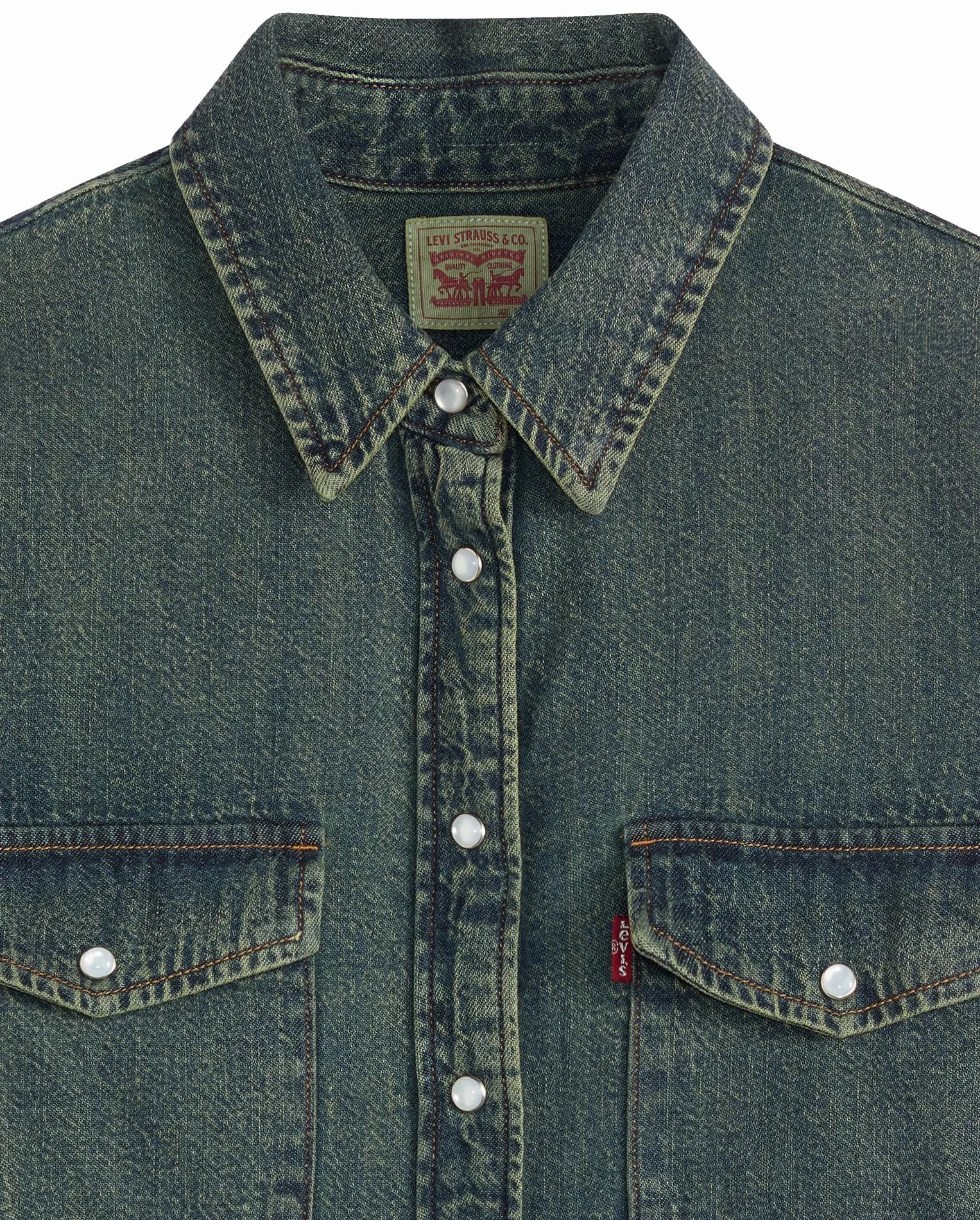 Levi's Iconic Western Verdant Ventures Top, Verdant Ventures Top, XL