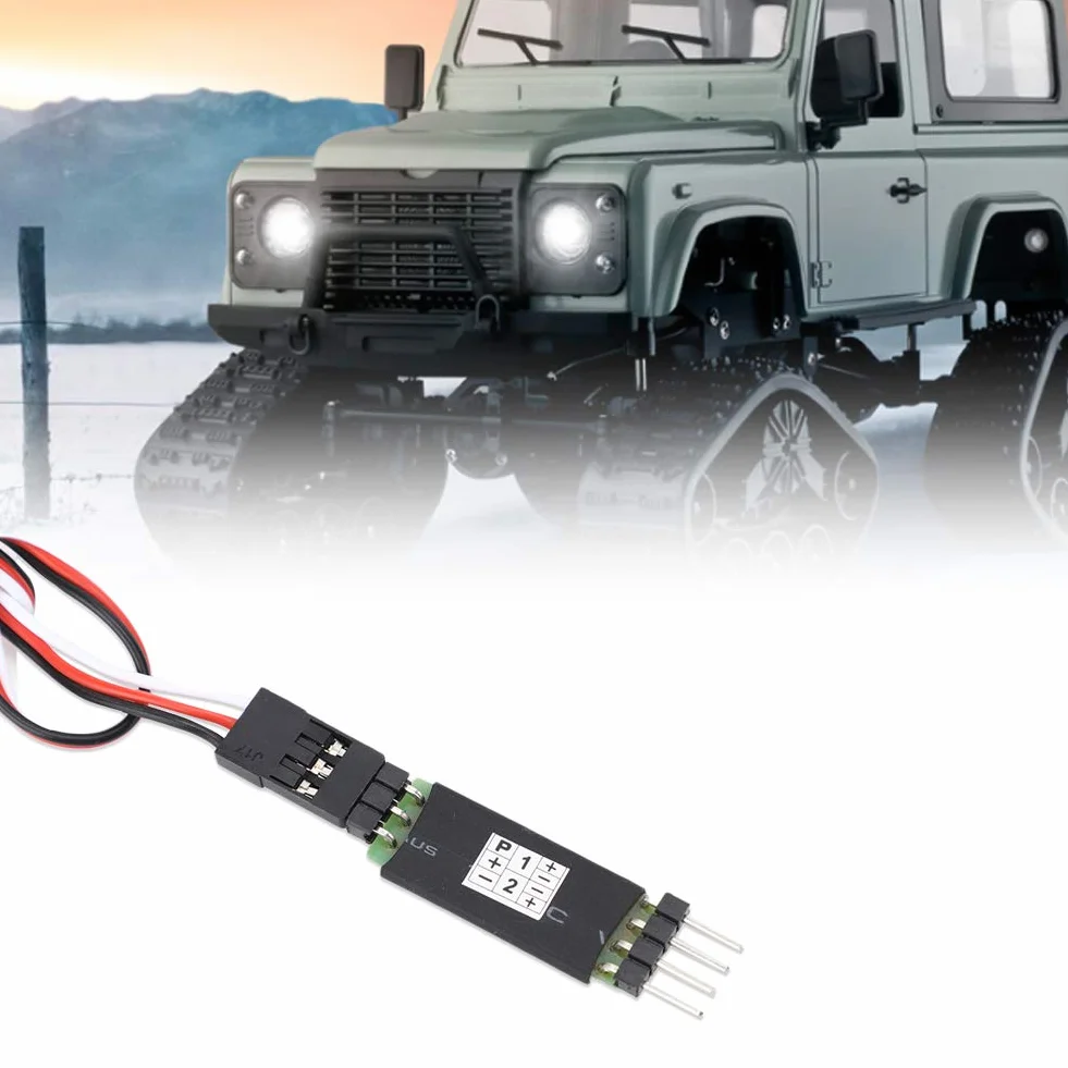 Przełącznik RC włącznik światła RC kabel odbiornika światła samochodowego moduł światła RC przełącznik trzeciego kanału zdalnego sterowania światło kabel odbiornika RC przełącznik sterujący moduł