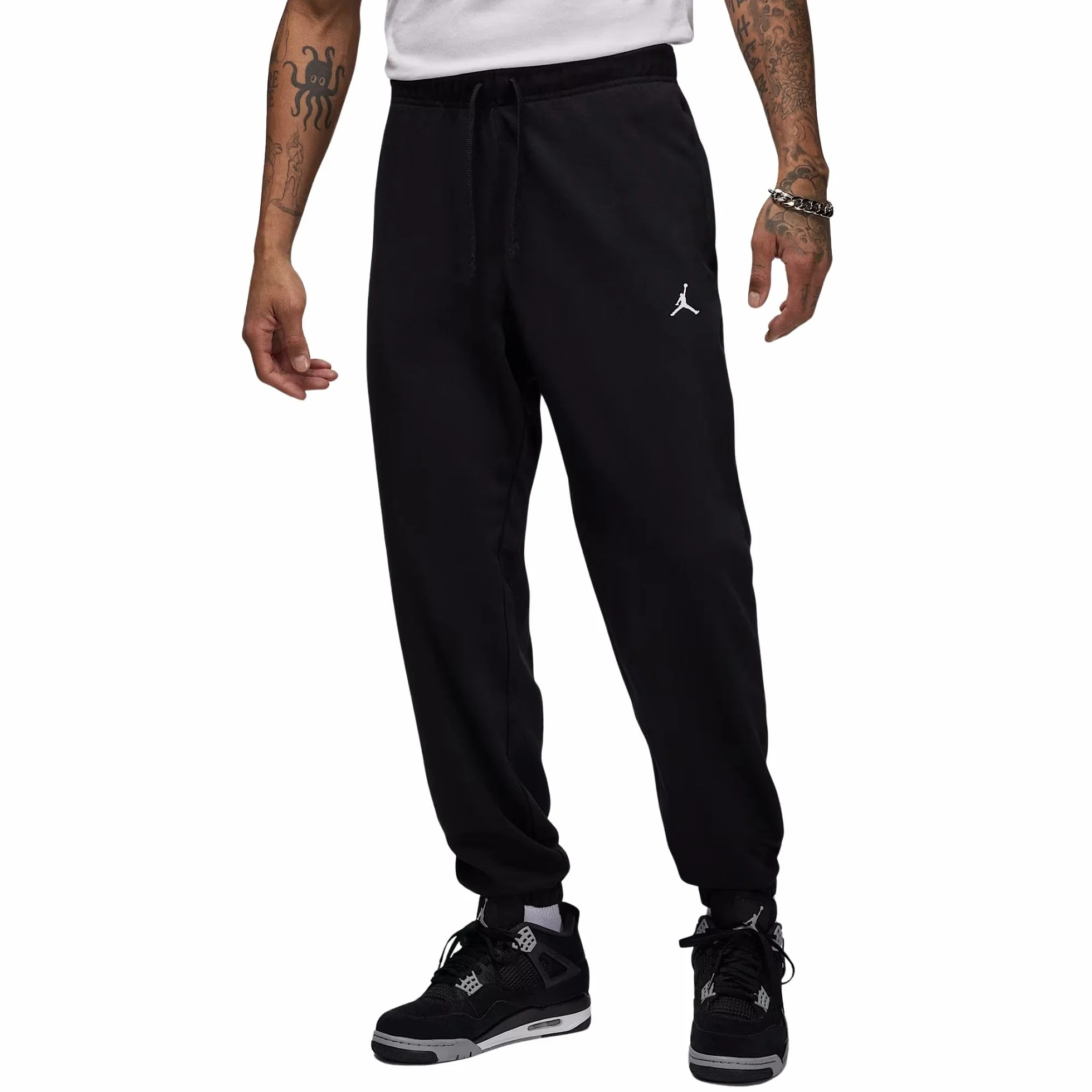 NIKE FV8608-010 Jordan Sport Crossover Spodnie Męskie Czarne/Białe Rozmiar S