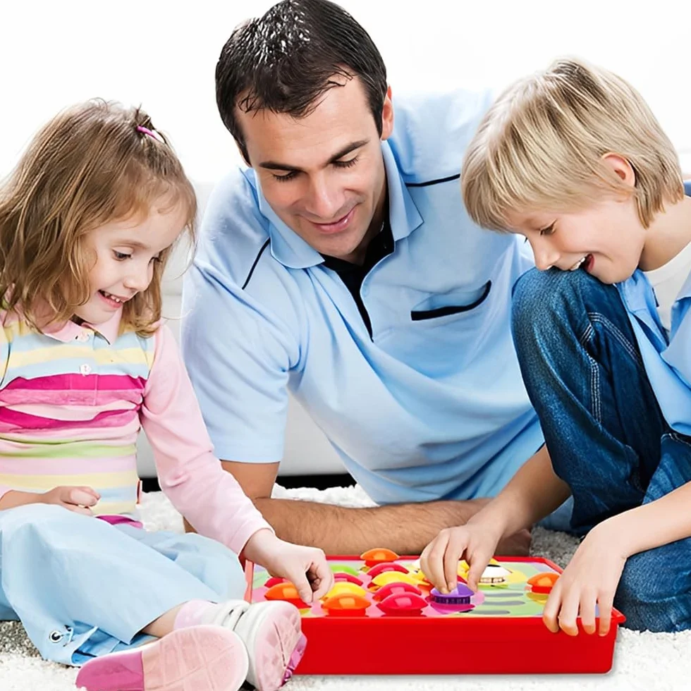 DxxD Zabawka dla dzieci od 2, 3, 4 lat, mozaika do nauki kolorów, zabawka dla dzieci do nauki kolorów, zabawka dla dzieci Montessori, zabawka motoryczna, prezenty edukacyjne dla 2-letnich chłopców i