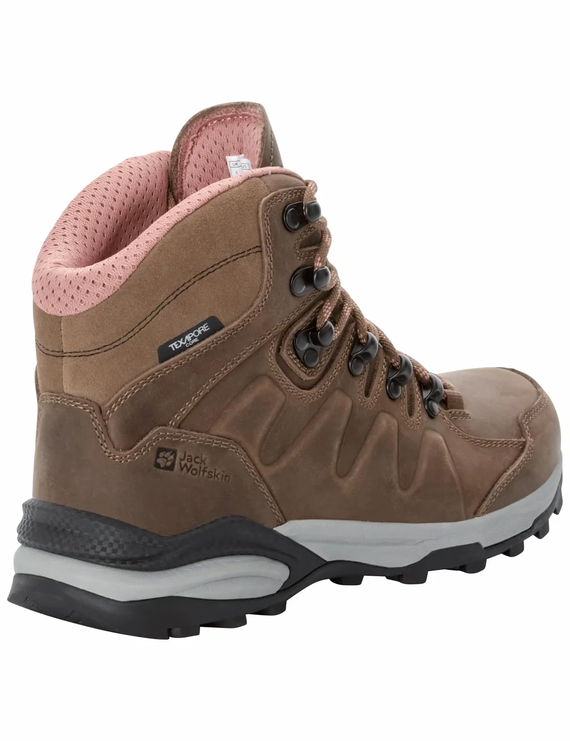 Jack Wolfskin Kobiety Refugio Prime Texapore Mid WObuwie turystyczne
