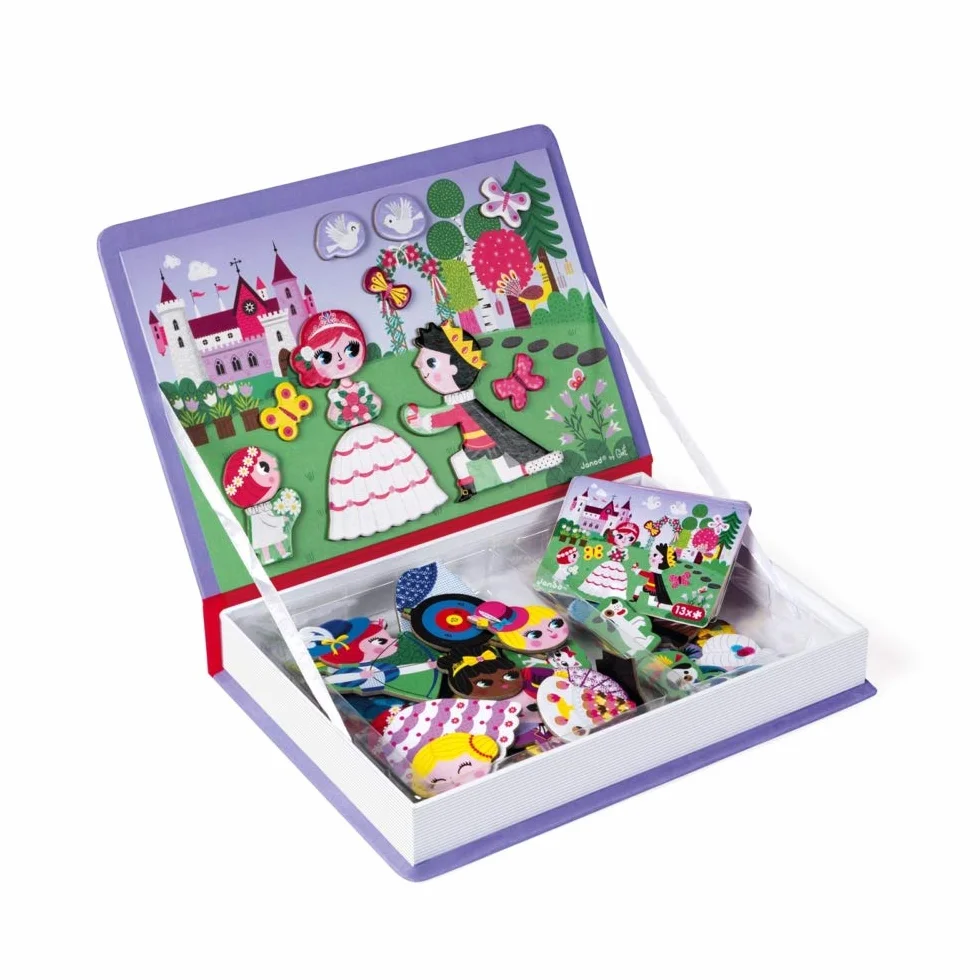 Janod J02725 Princesses Magneti'Book