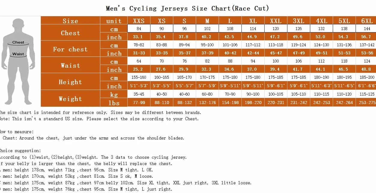Koszulka kolarska męska, rower górski koszulka rowerowa topy odzież szosowa odzież rowerowa strój Ciclismo XXS-6XL