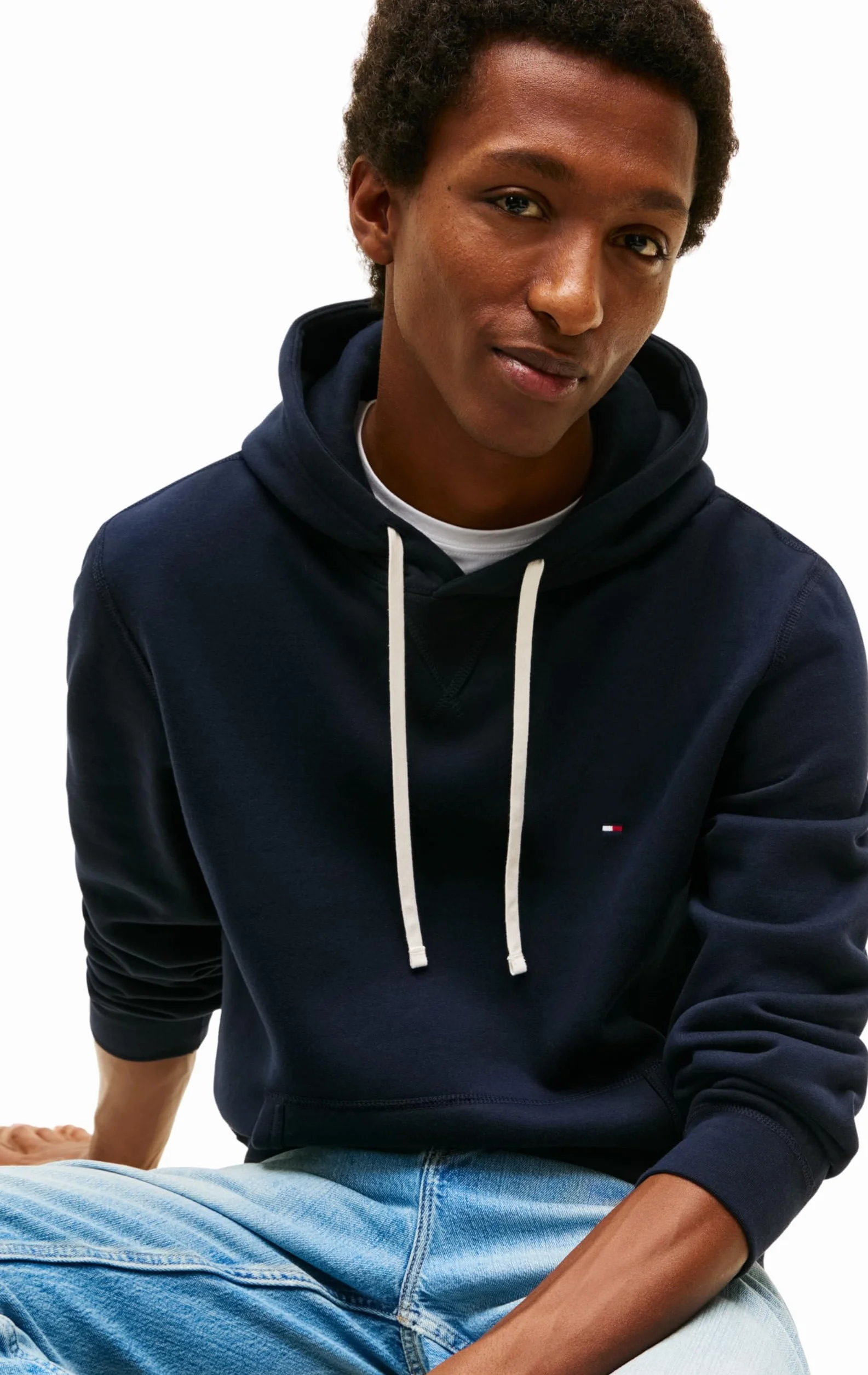 Tommy Hilfiger Bluza z kapturem Mężczyźni Bluza Polarowa Essential Mw0mw37230