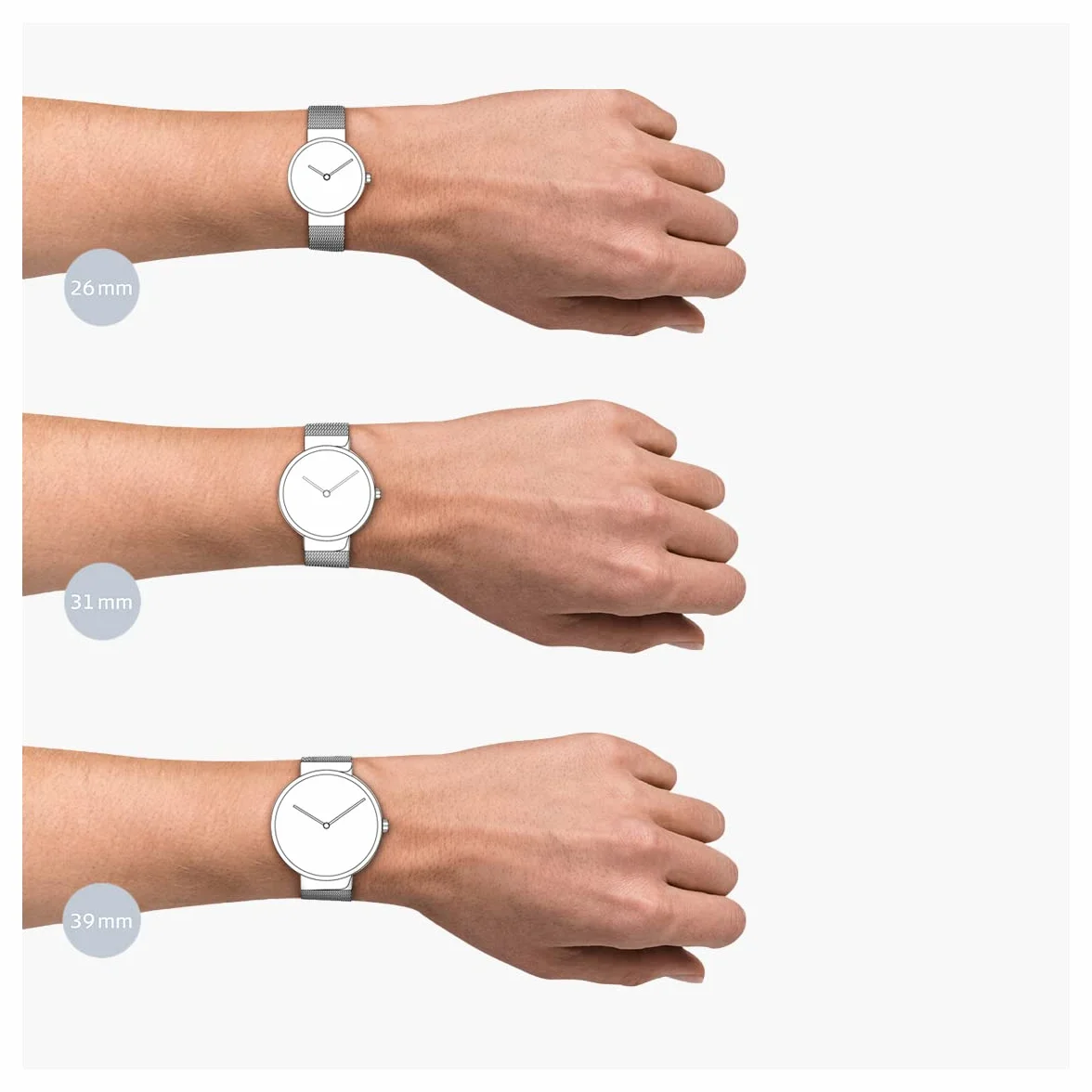 BERING Unisex zegarek na rękę analogowy kwarcowy stal szlachetna bransoletka