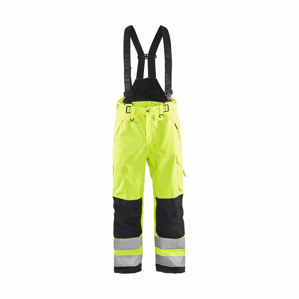Blaklader 186719773399C48 Shell spodnie robocze, High Vis żółty/czarny, rozmiar C48