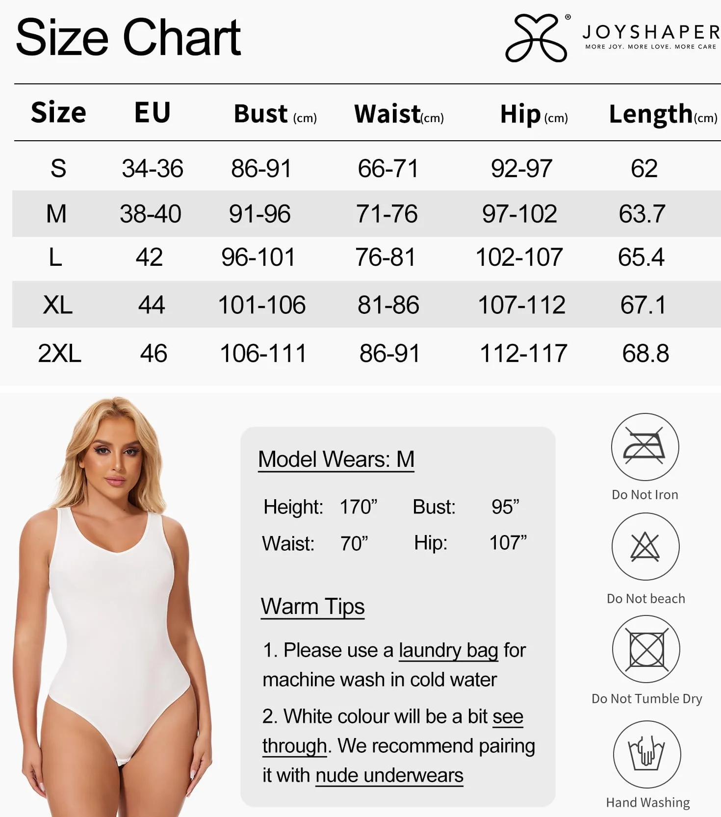 Joyshaper Damskie body z krótkim rękawem, bez rękawów, basic, tank top z dekoltem w kształcie litery V, seksowny kombinezon Leotard Top Body Suit z zatrzaskami, na lato