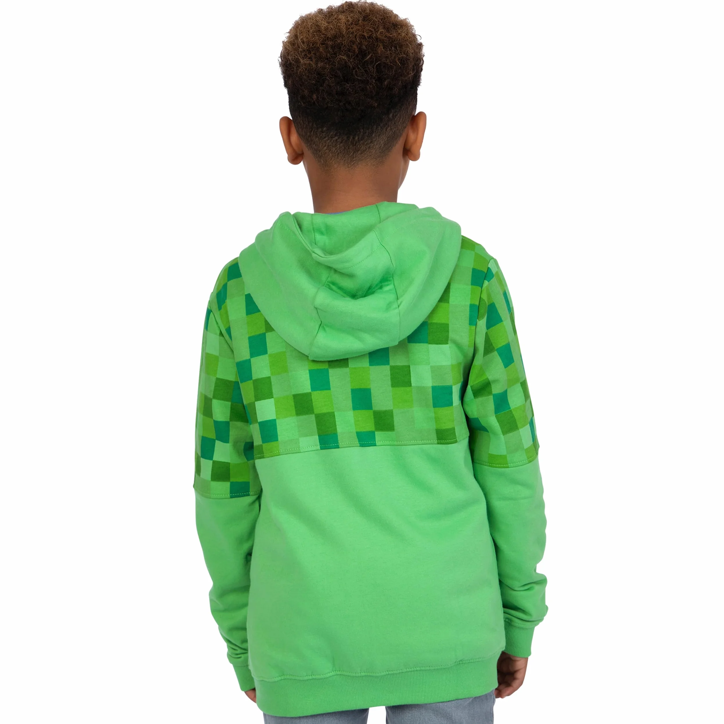 Minecraft Hoodie | Hoodie Gamingowy | Bluza z Zamkiem dla Chłopców | Bluzy dla Chłopców