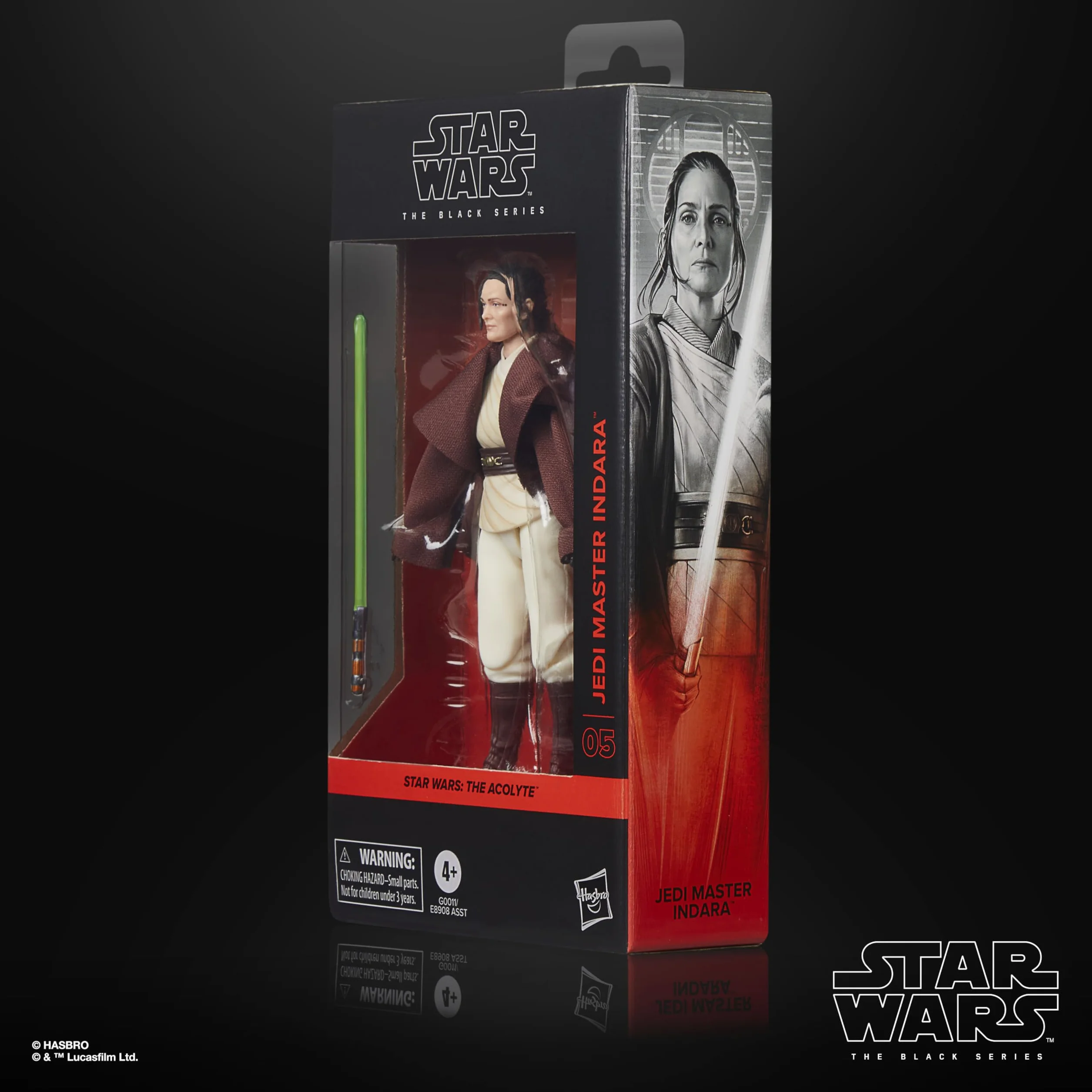 Star Wars Hasbro The Black Series Mistrz Jedi Indara, kolekcjonerska figurka dla dorosłych, inspirowana serią The Acolyte, 15 cm