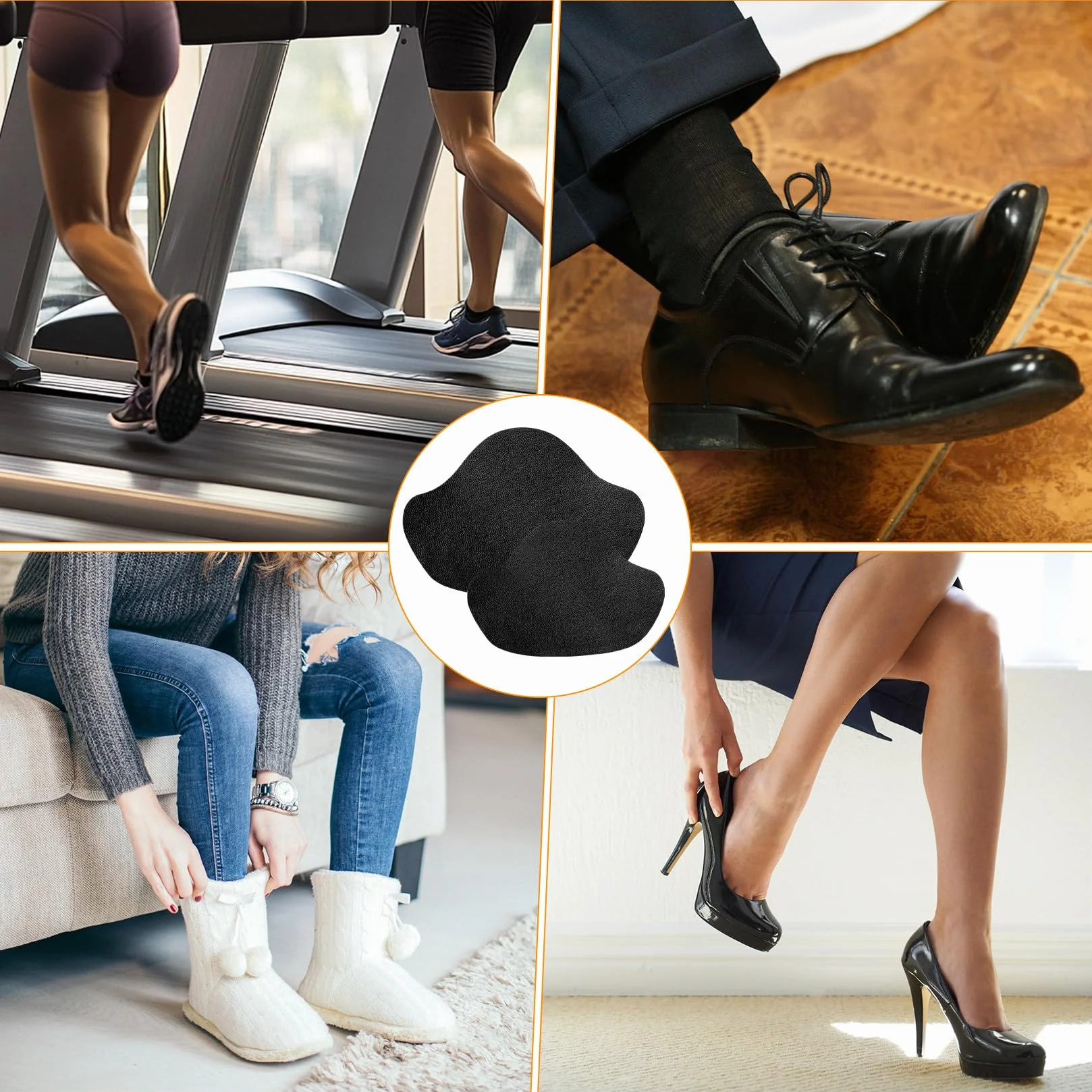 70 sztuk łatek naprawczych do sneakersów, zestaw naprawczy do butów, zestaw naprawczy do butów, samoprzylepne naszywki na pięcie, do sneakersów, butów skórzanych, na wysokich obcasach, naprawa pięty