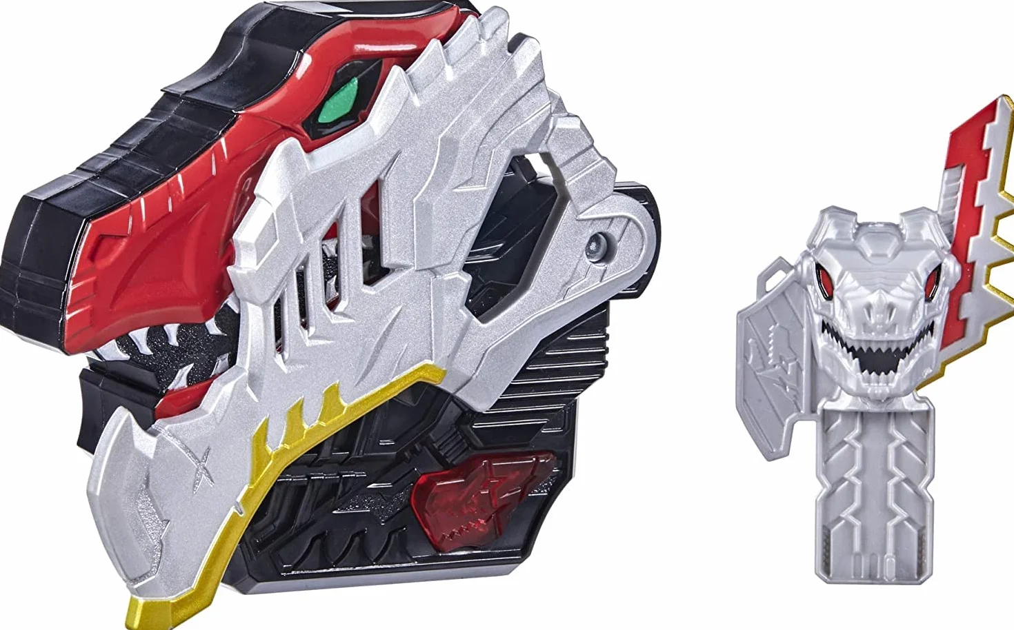 Power Rangers Dino Fury Morpher Elektroniczna zabawka ze światłami i dźwiękami zawiera Dino Fury Key inspirowany programem telewizyjnym