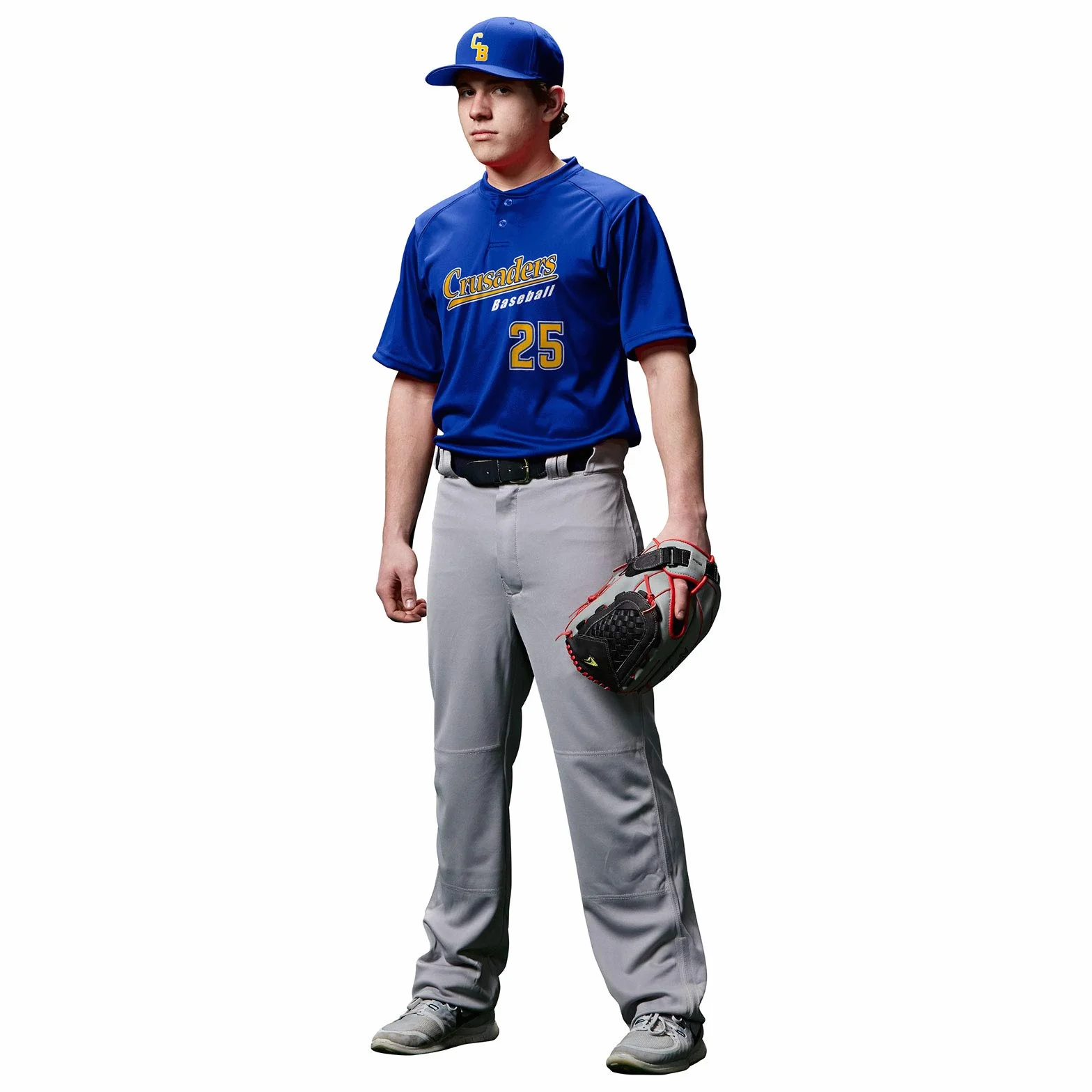 Champro Mvp Ob spodnie baseballowe z odkrytymi spodniami, luźny krój - MVP spodnie baseballowe z otwartym dnem o luźnym kroju Mężczyźni