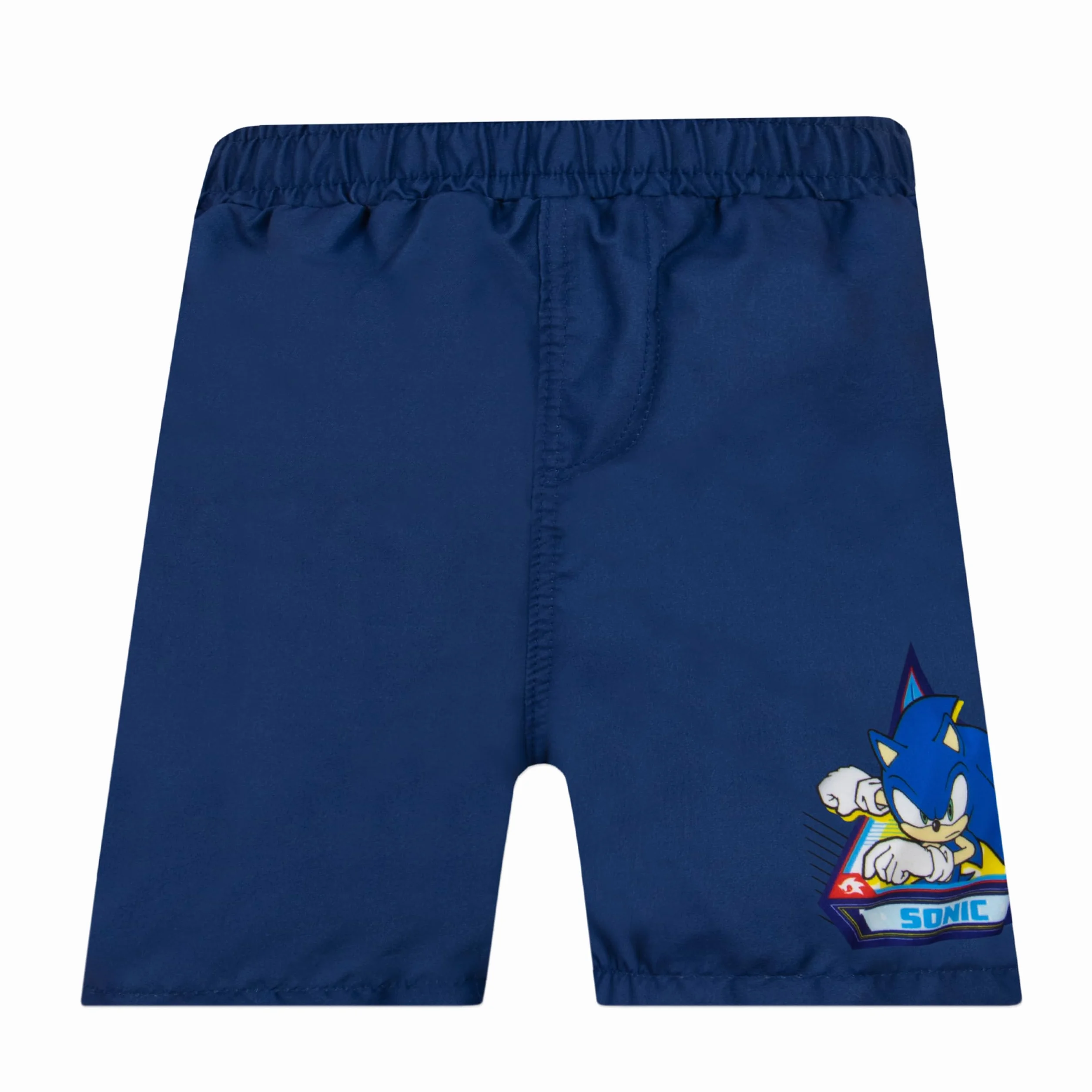 Kostium Sonic The Hedgehog | Kostium Pływacki Dla Chłopców | Zestaw Kąpielowy Dla Chłopców 2 Częściowy