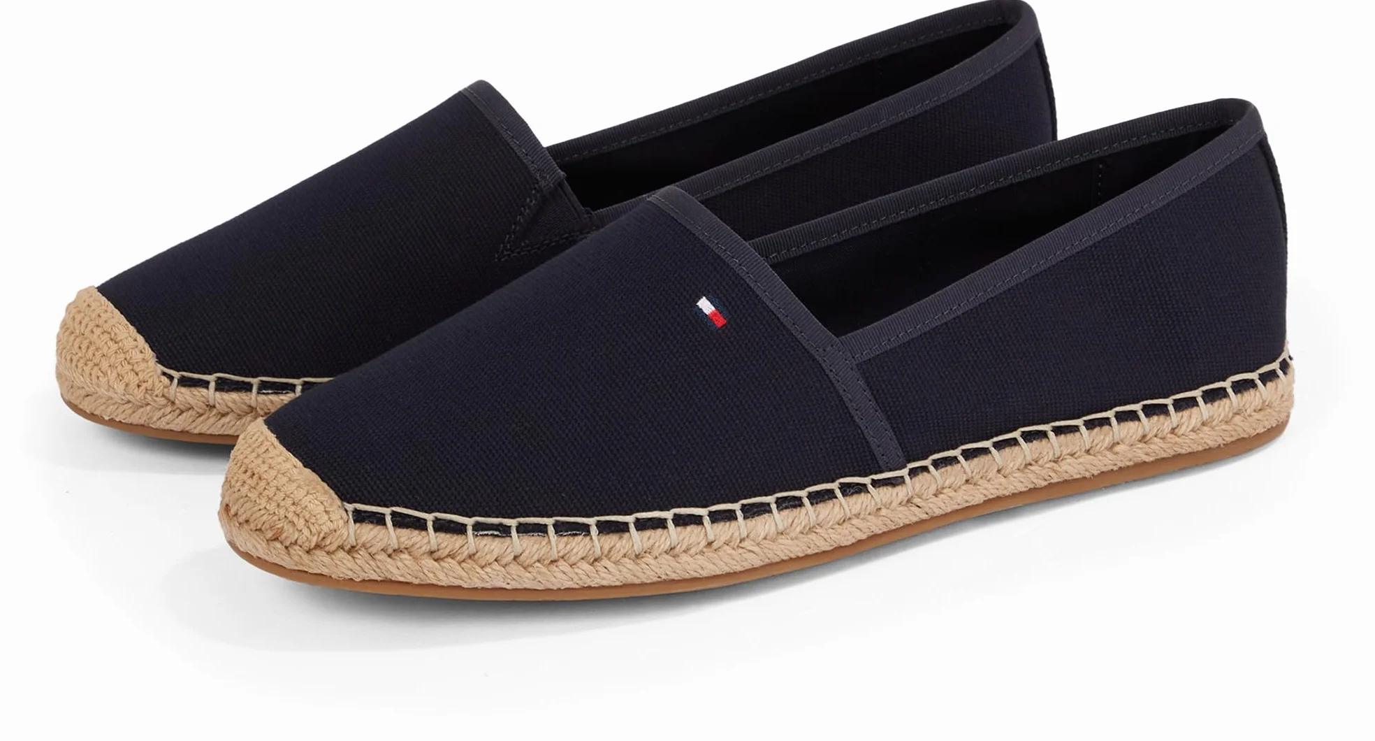 Tommy Hilfiger Kobiety Flag Canvas Espadrille Fw0fw08541Espadryle
