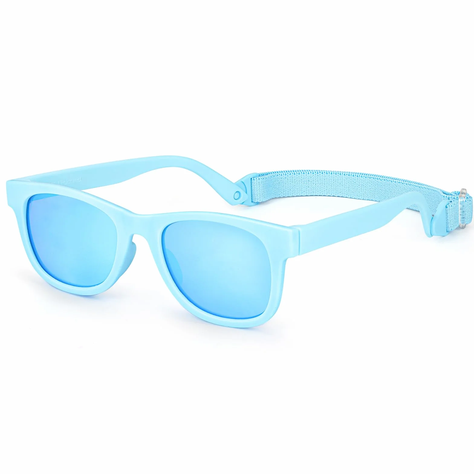 Hifot Okulary przeciwsłoneczne dla dzieci dla chłopców i dziewczynek, ochrona UV400, polaryzacyjne okulary przeciwsłoneczne dla niemowląt, elastyczne okulary przeciwsłoneczne dla dzieci w wieku 2-7