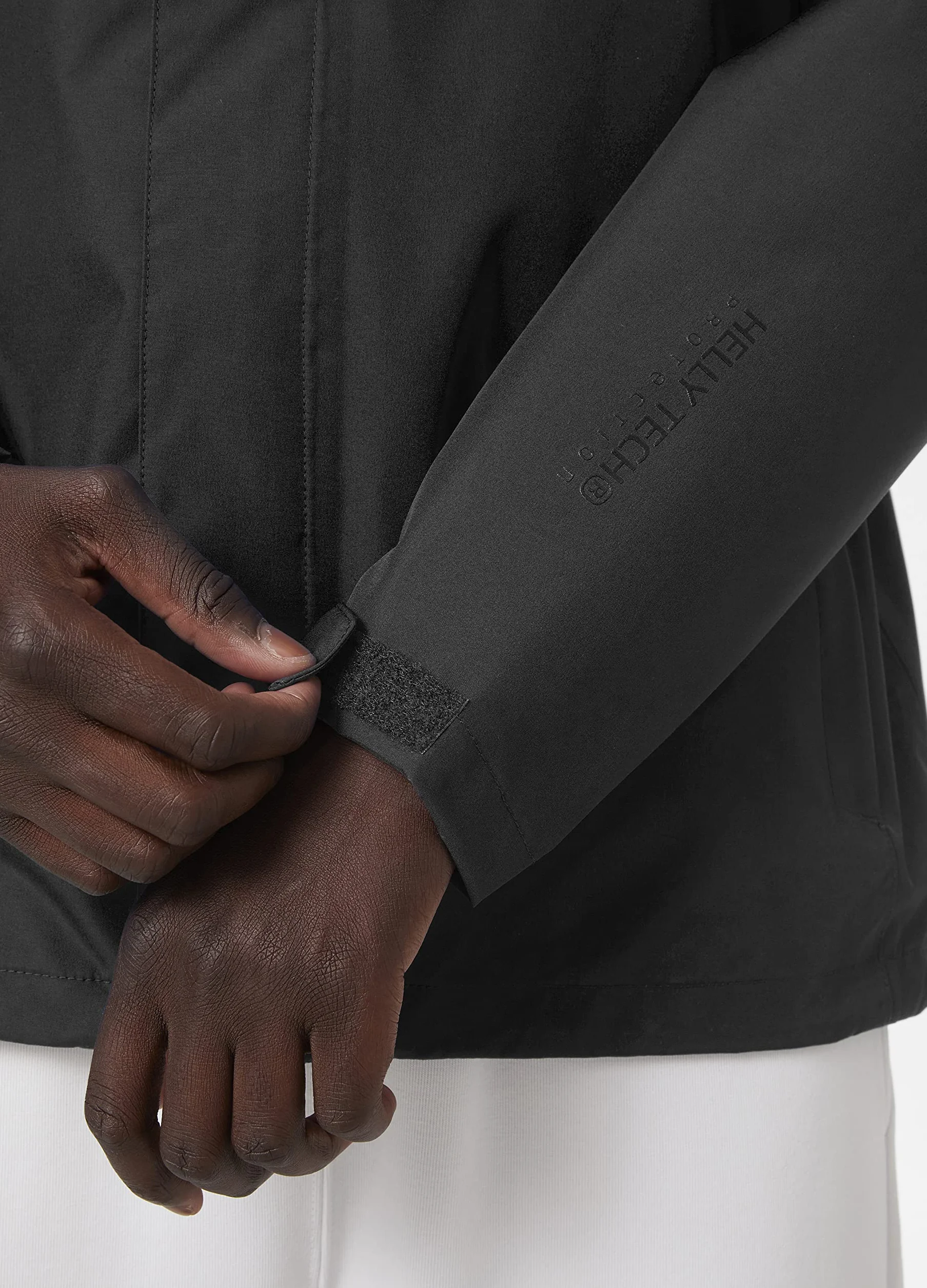 Helly-Hansen Mężczyźni Seven J Jacket Kurtka Przeciwdeszczowa, Czarny, L