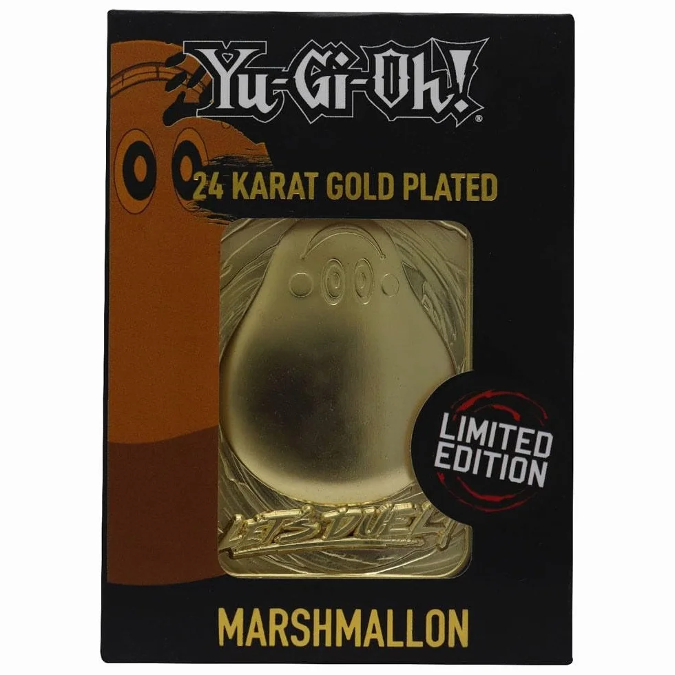 YU-GI-OH! - Marshmallon - Carte en métal plakietka lub kolektor