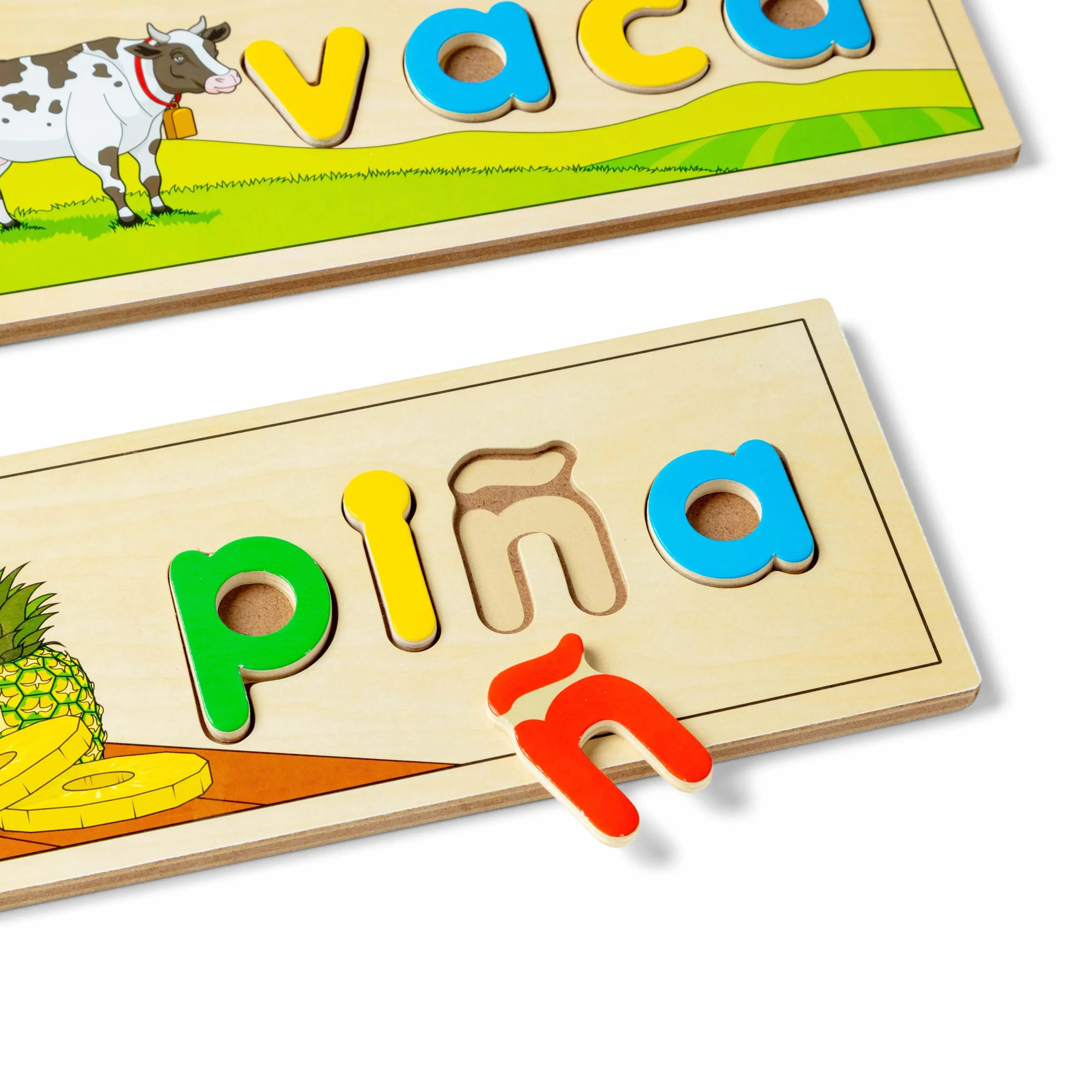 Melissa & Doug Edukacyjna zabawka do nauki języka „Patrz i literuj w jęz. hiszpańskim”