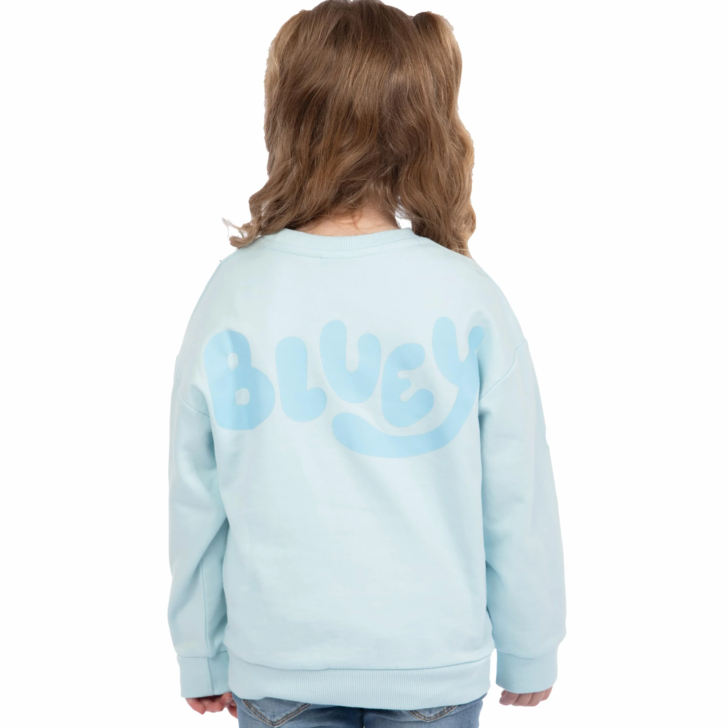 Bluey Bluza | Kwiatowe Bluzy Dziewczęce | Kwiatowe Bluzy Dla Dziewczynek | Bawełniana Bluza Dla Dziewczynek