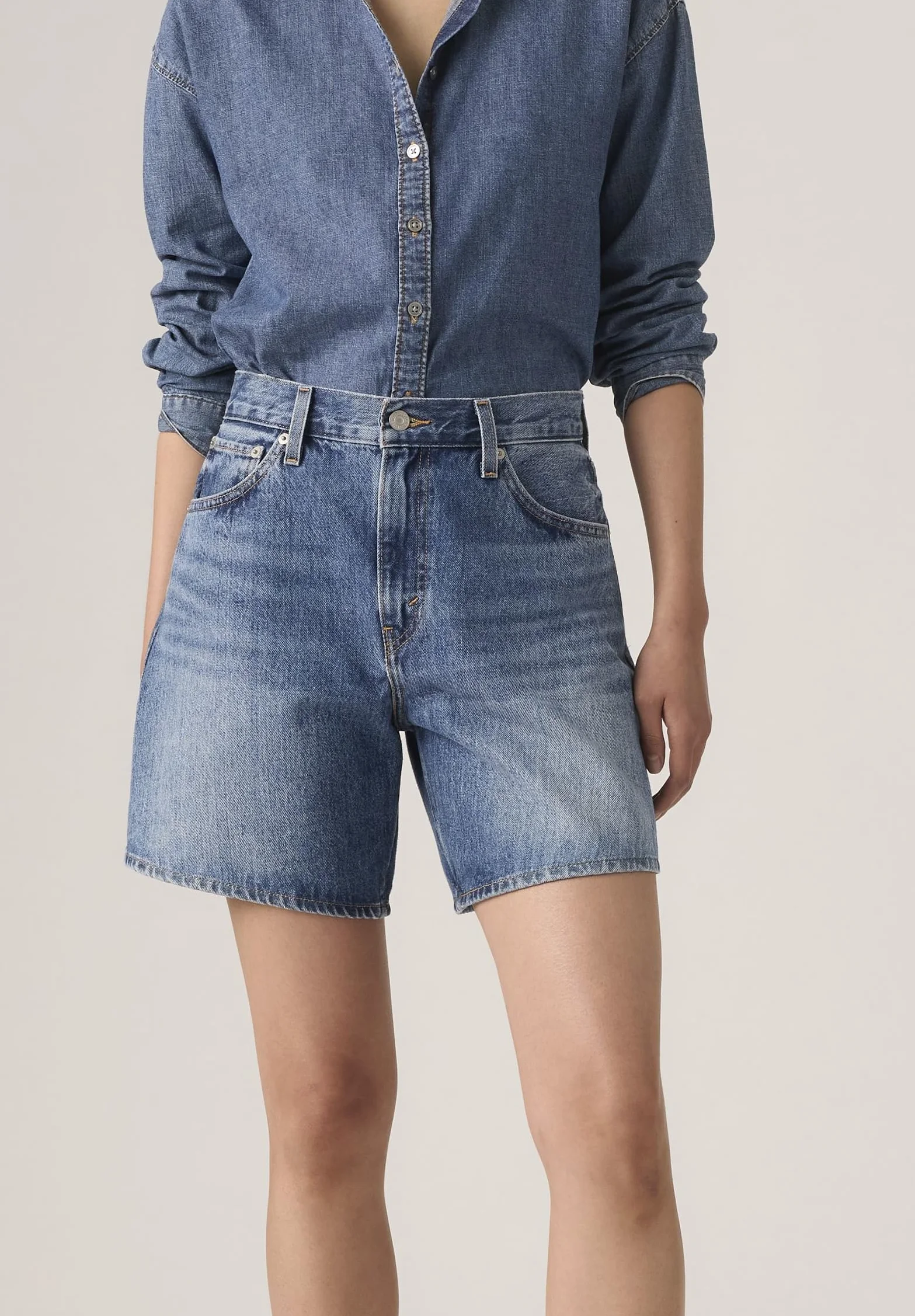 Levi's High Baggy Short - Shorty Kobiety