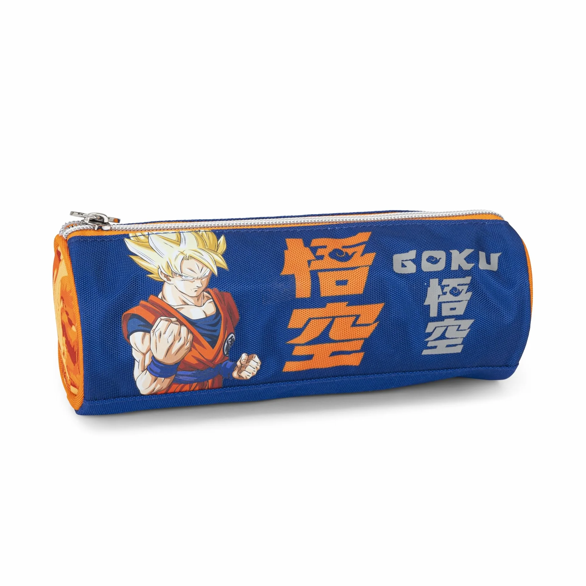 DRAGON BALL SUPER - Oficjalna torba szkolna Dragon Ball, piórnik z małym workiem, lekki i kompaktowy, łatwy do przenoszenia i przechowywania w plecaku, z praktycznym zamkiem błyskawicznym, 22 x 8 cm,
