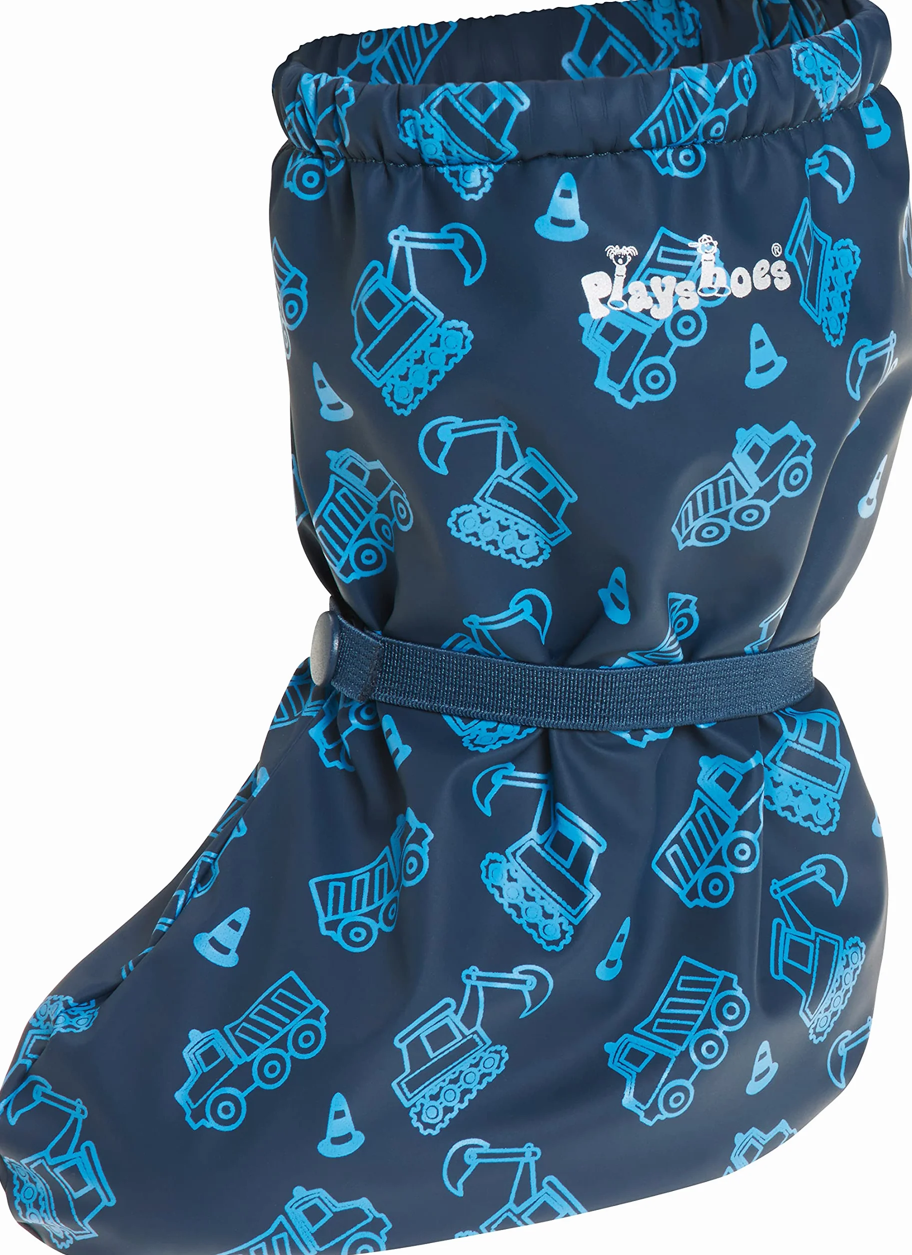 Playshoes Uniseks - dzieci Stopki Przeciwdeszczowe Z Podszewką Z Polarukozaki