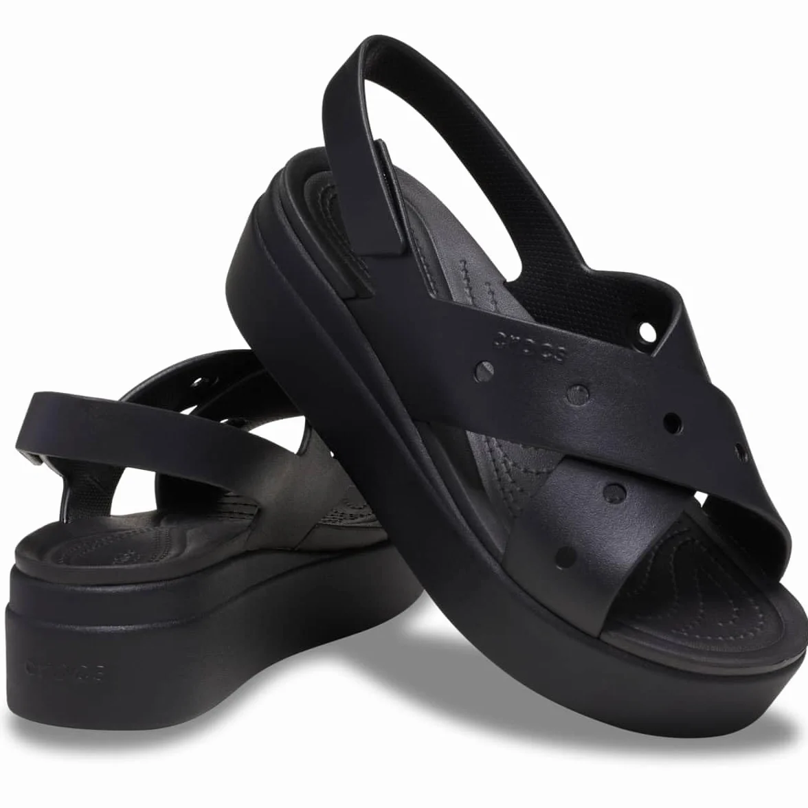 Crocs Kobiety Brooklyn 4u Cross Strap SandalSandał na koturnie