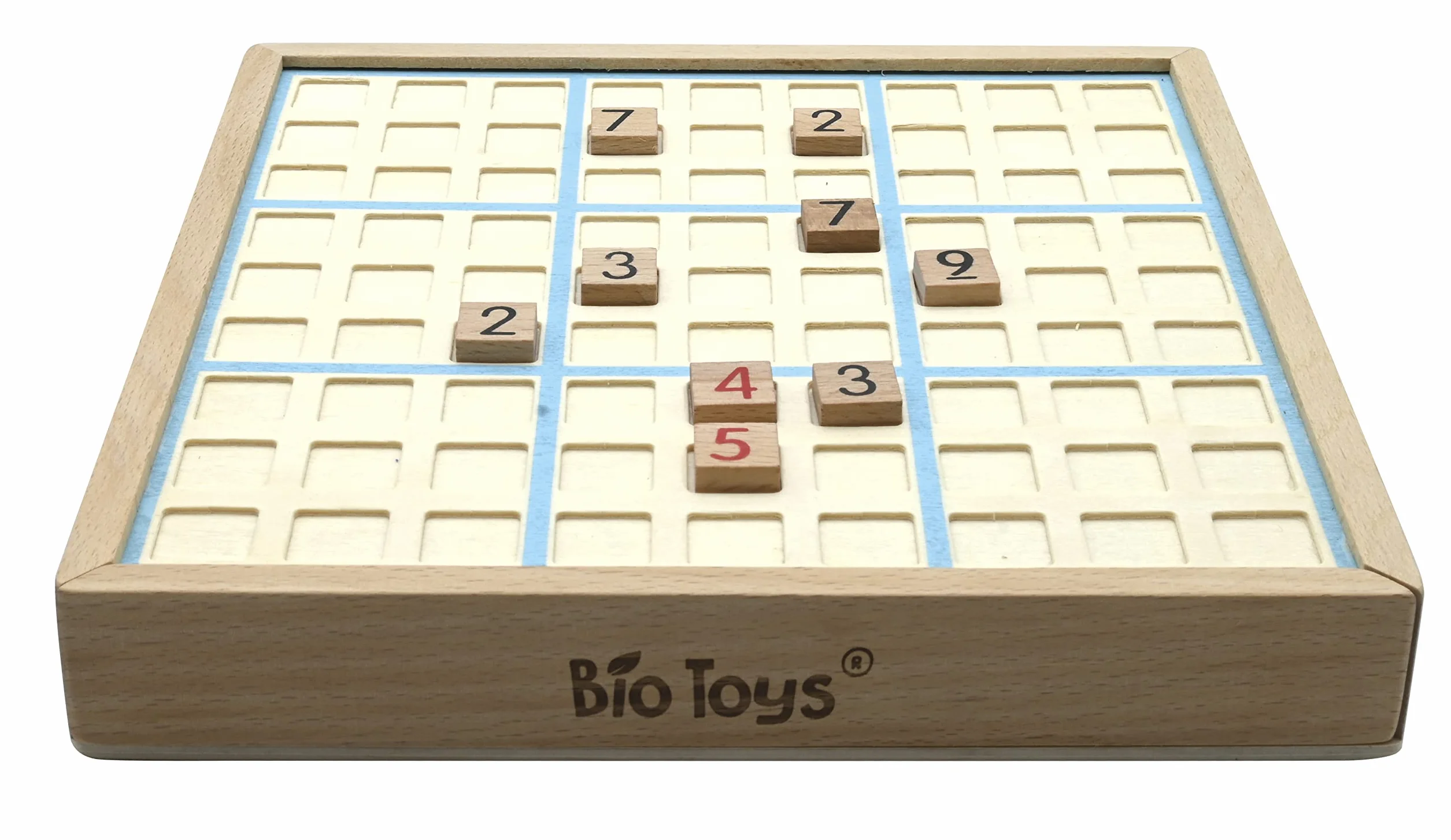Lexibook, Bio Toys, Drewniana Gra Sudoku, Przyjazna dla Środowiska, Książeczka Sudoku w Zestawie, Szuflada do Przechowywania, JGW150