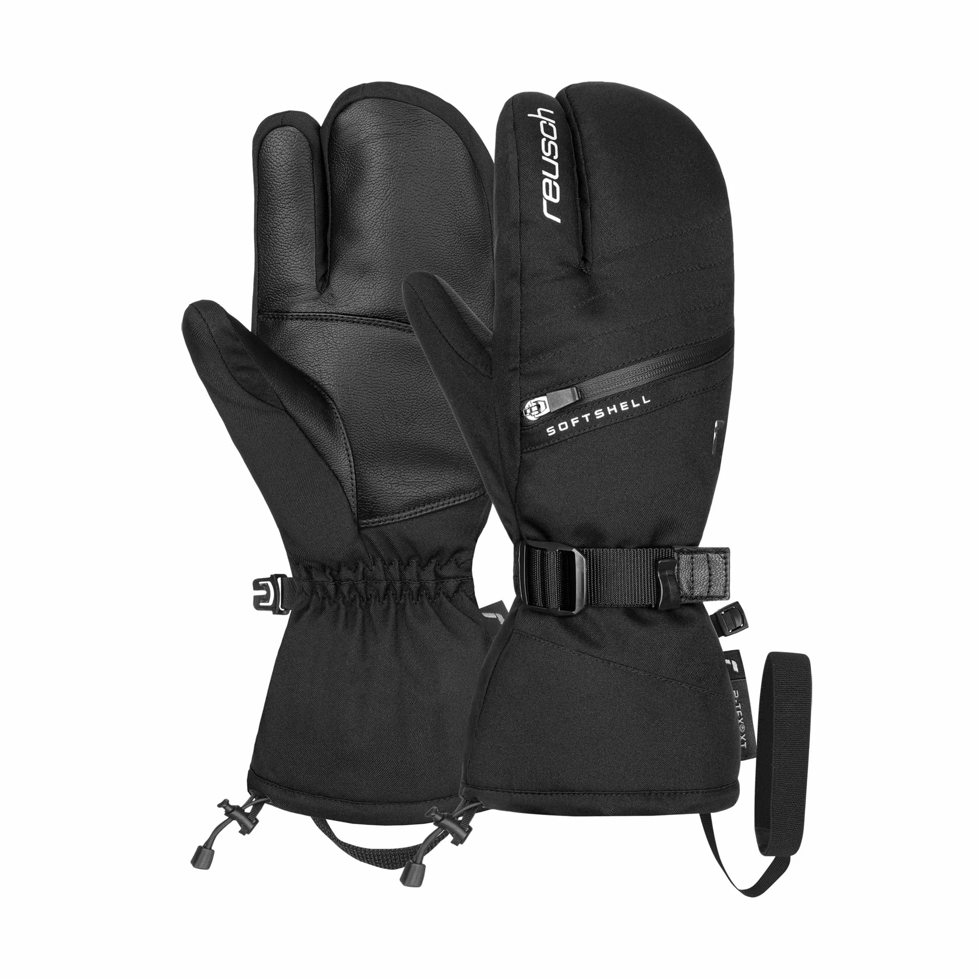 Reusch Demi R-TEX® XT Lobster ciepłe, wodoodporne, wiatroszczelne i oddychające rękawiczki zimowe z 3 palcami, rękawice zimowe, rękawice narciarskie dla kobiet