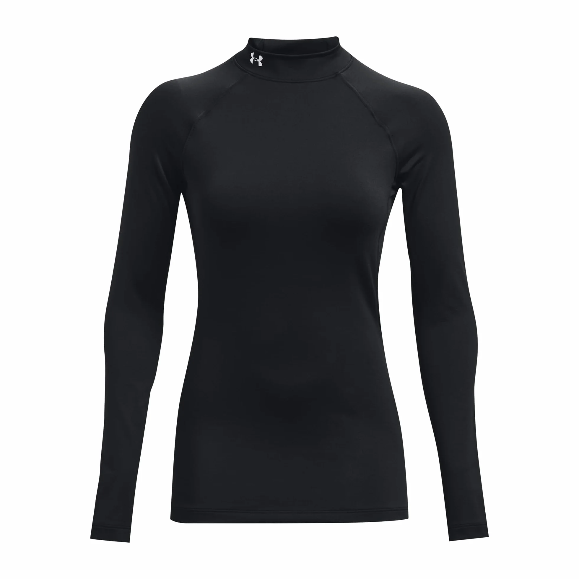 Under Armour Ultra ciepła koszulka polo dla kobiet, termiczna koszulka do biegania z długim rękawem z technologią antyzapachową Kobiety Ua Authentics Mockneck