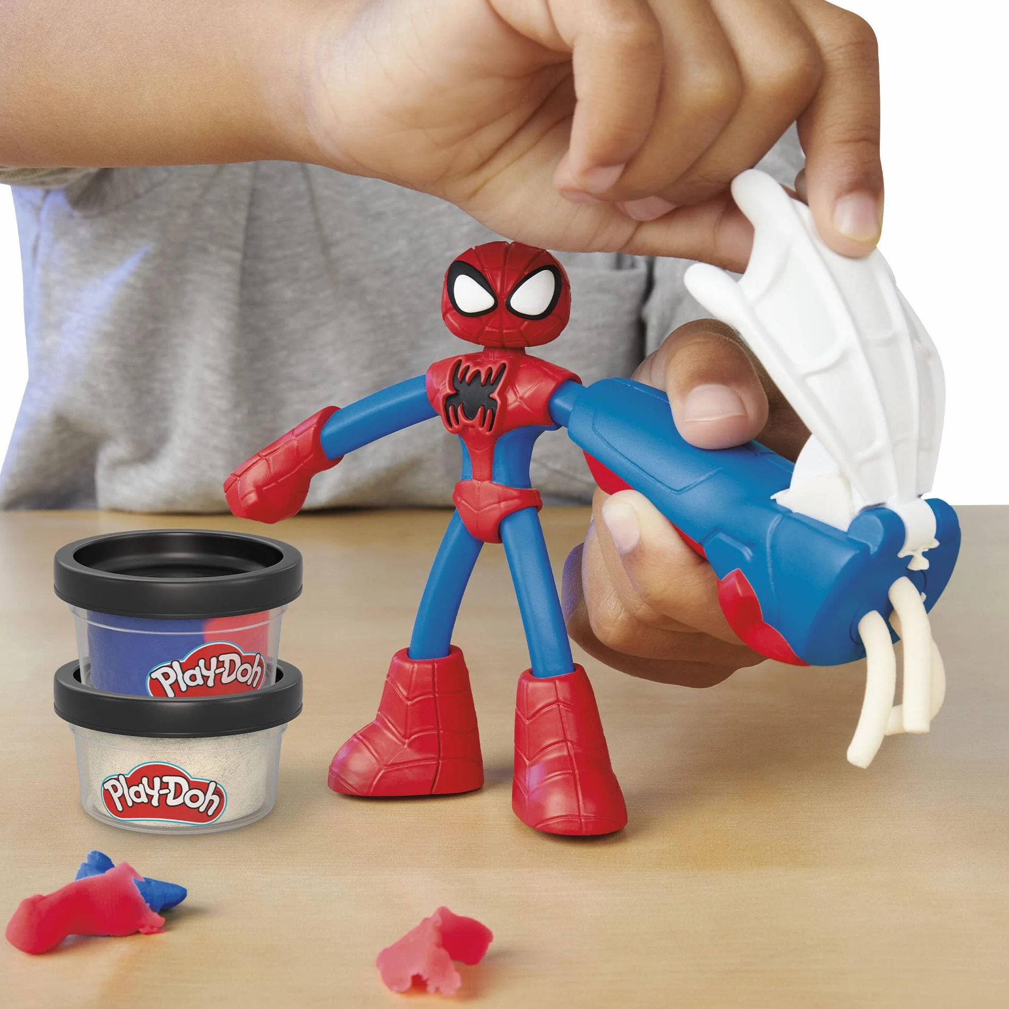 Zestaw z figurką Play-Doh Marvel Wyciskarka pajęczyn Spider-Mana