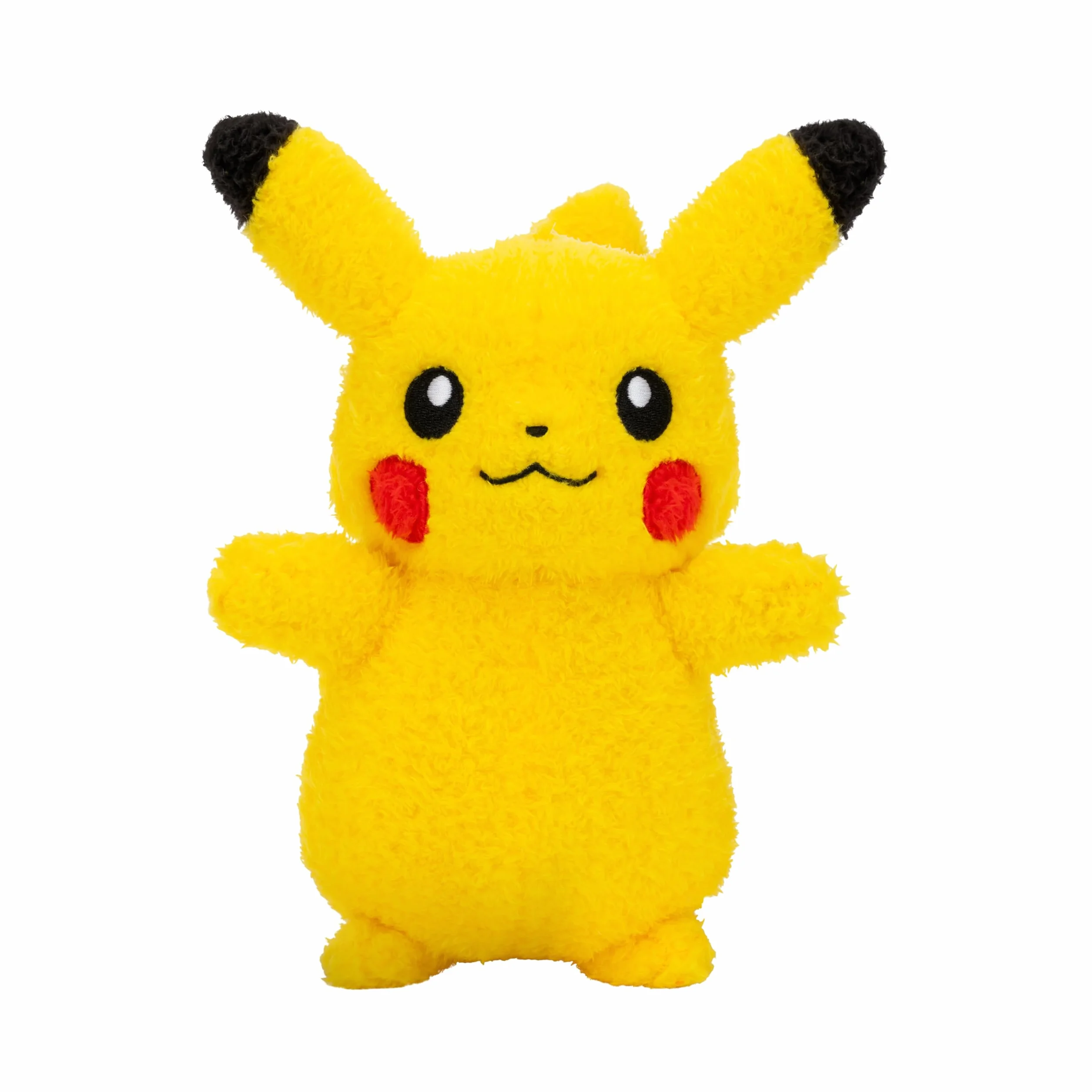 Pokémon Select Kanto 20 cm Cuddly Pikachu Plush - Yellow - Official Pokemon stuffed toy for children 2+.
