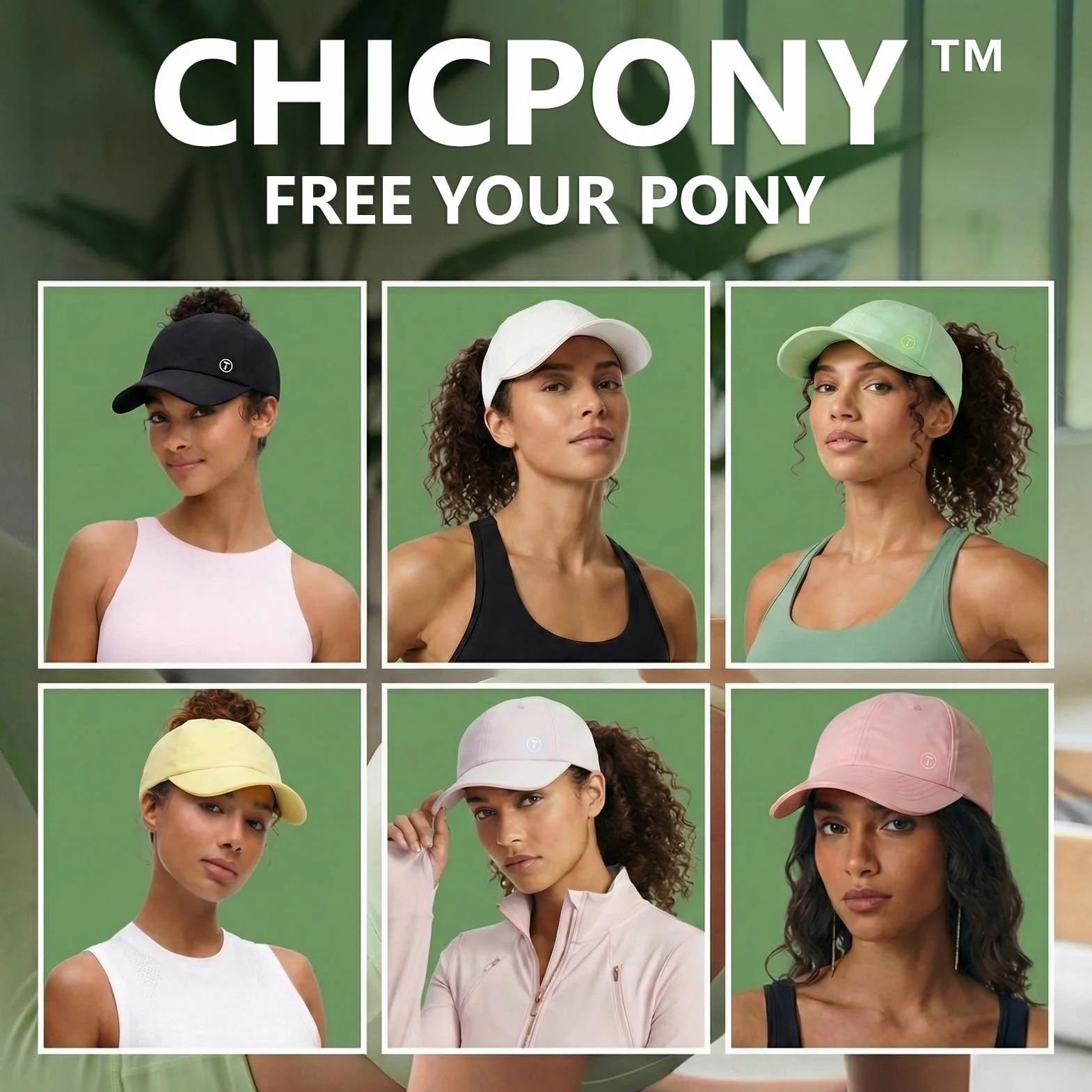 TOP-EX ChicPony™ czapka z daszkiem damska, koński ogon, UVCoolix™ ochrona przed promieniowaniem UV 50 letnia czapka, lekka czapka dla kobiet