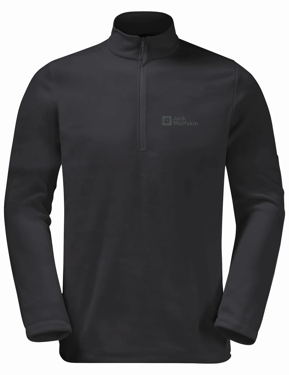 Jack Wolfskin Męski sweter Taunus Hz, czarny, M