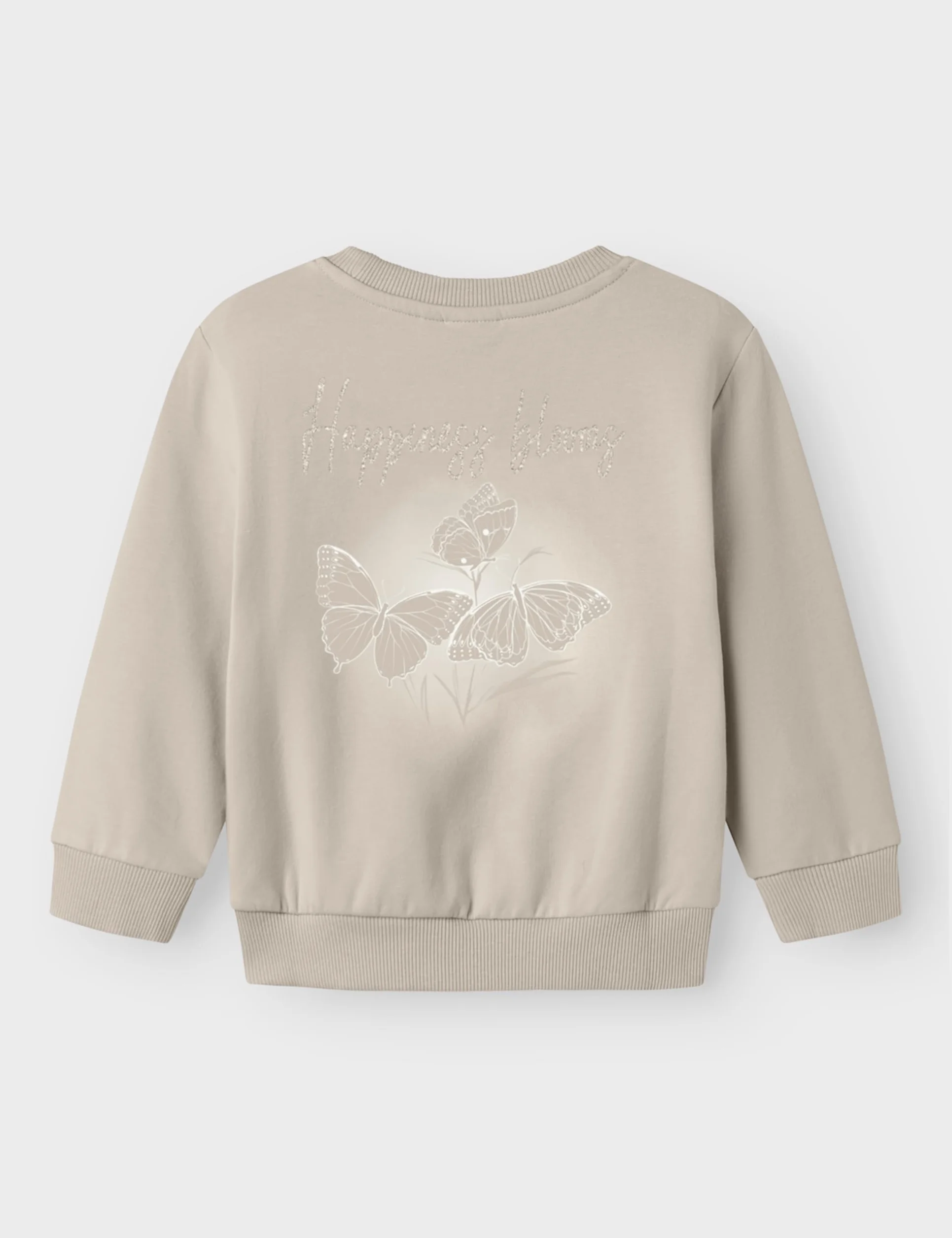 NAME IT Dziewczęca Nmflaise Nreg Sweat Bru, Lilac Burnished, 98