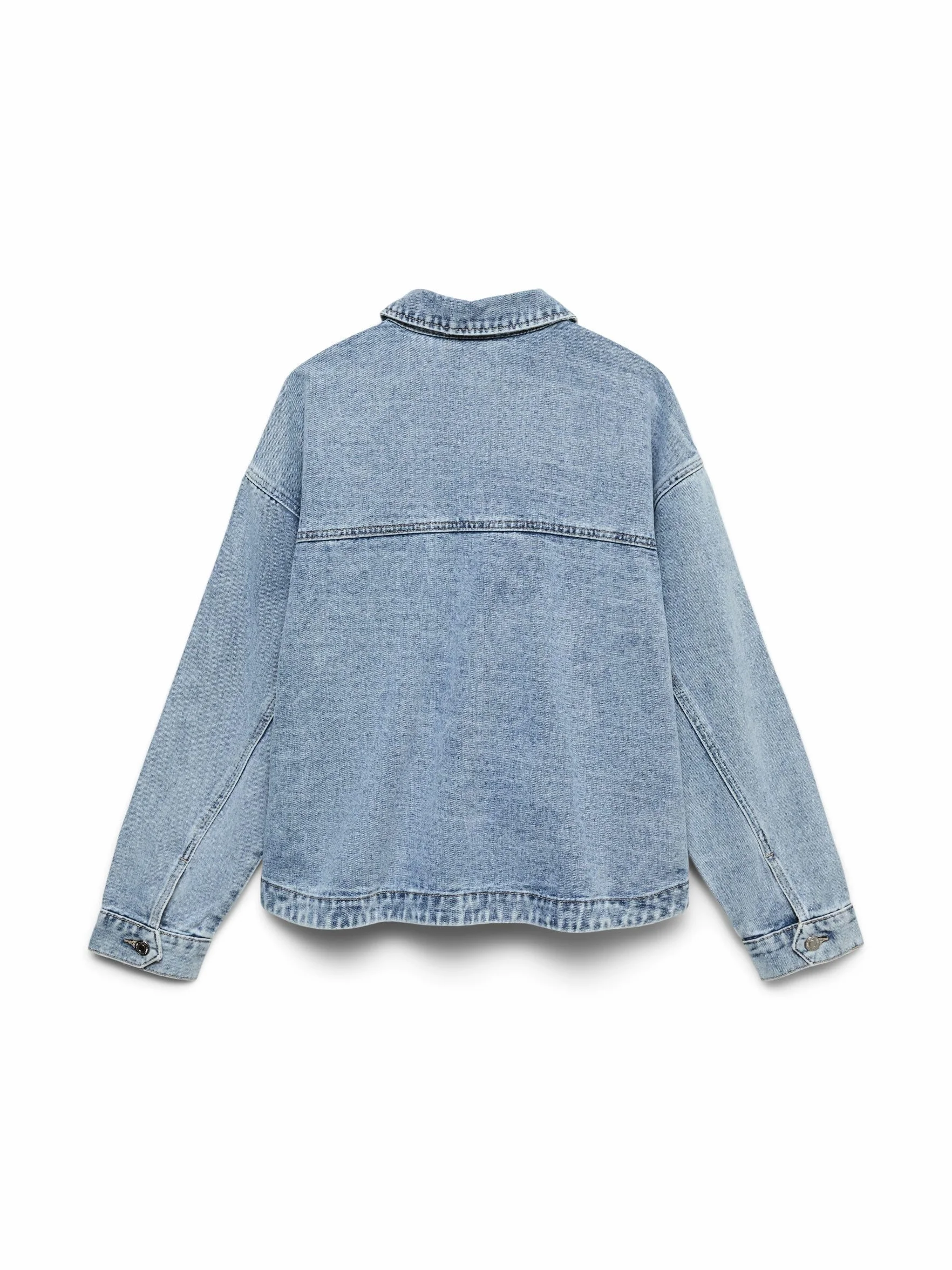 VERO MODA Kurtka dżinsowa VMJAMIE, Jasnoniebieski dżins, M