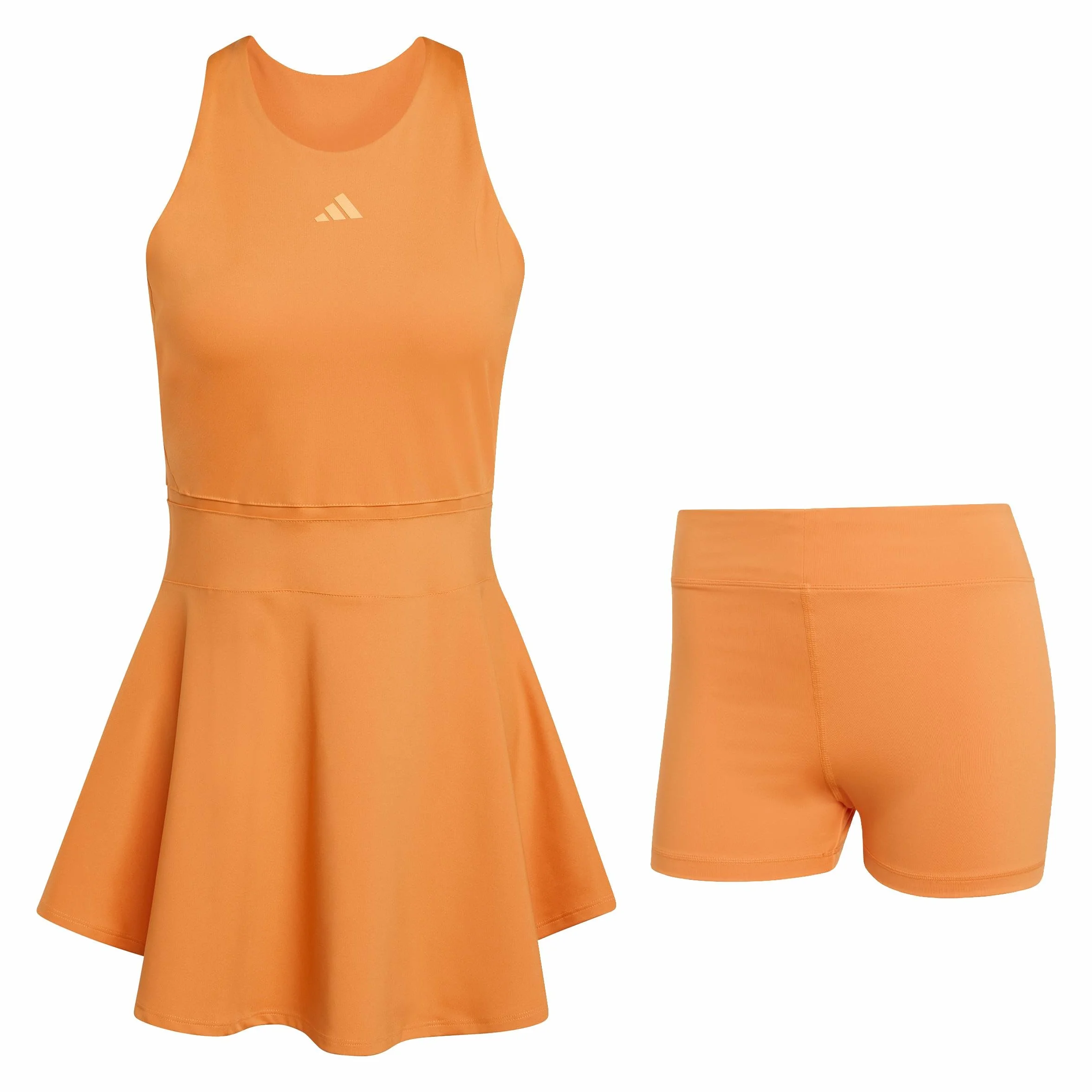 adidas dames TENNIS CLIMACOOL Y-DRESS, Pure Orange, S