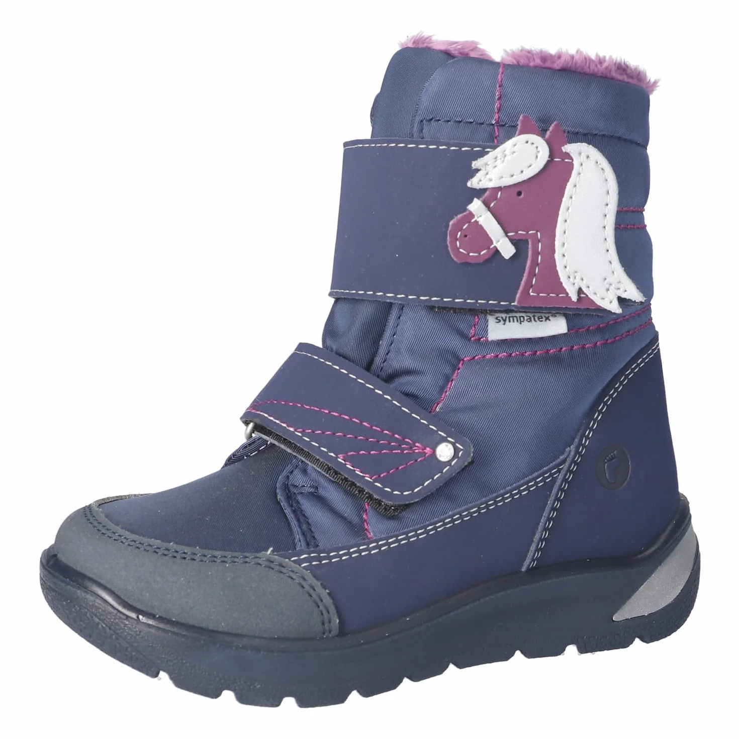 RICOSTA 50 8901002/170 buty wsuwane, tekstylne i syntetyczne, uniseks, w kolorze niebieskim