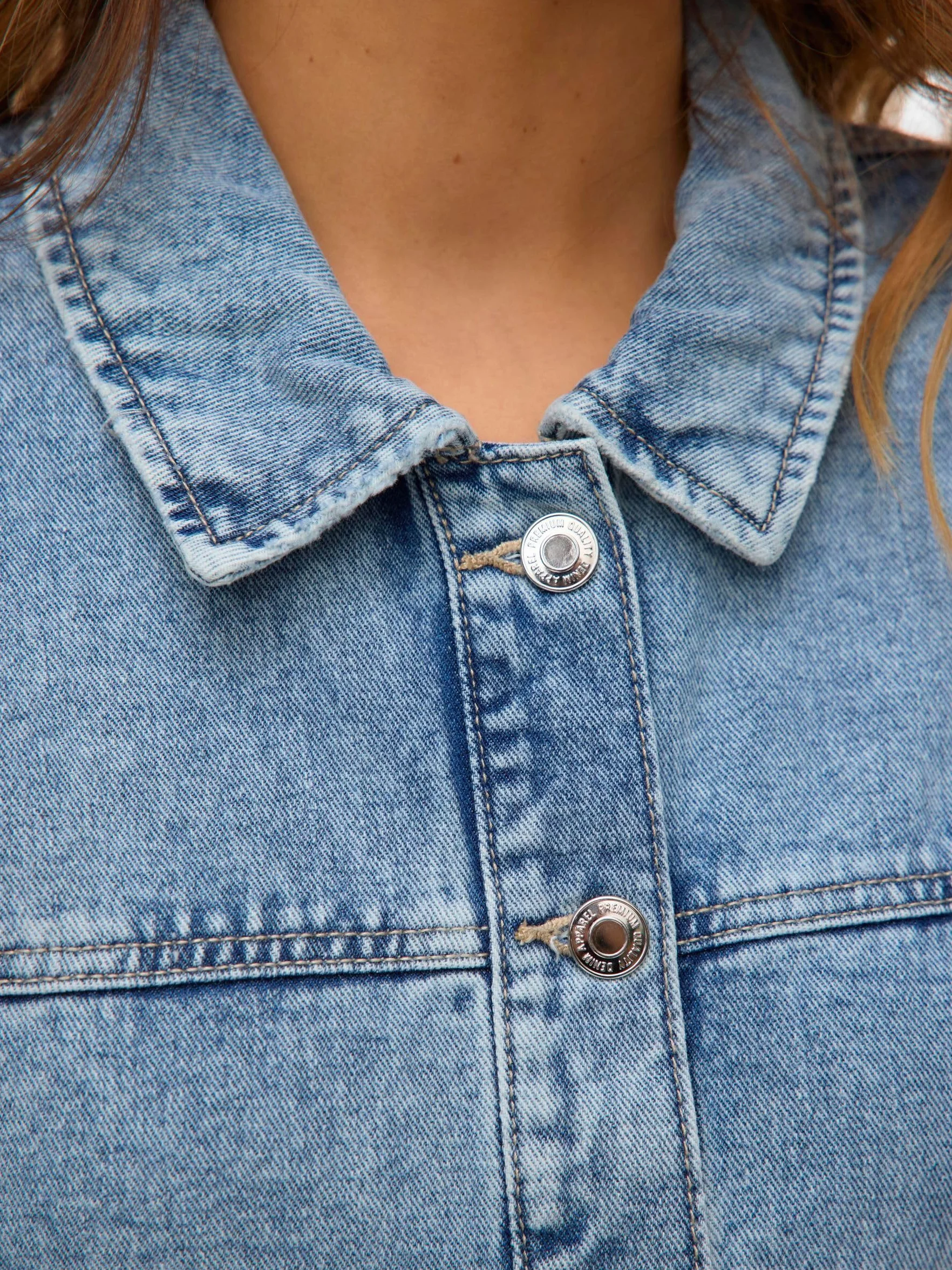 VERO MODA Kurtka dżinsowa VMJAMIE, Jasnoniebieski dżins, M