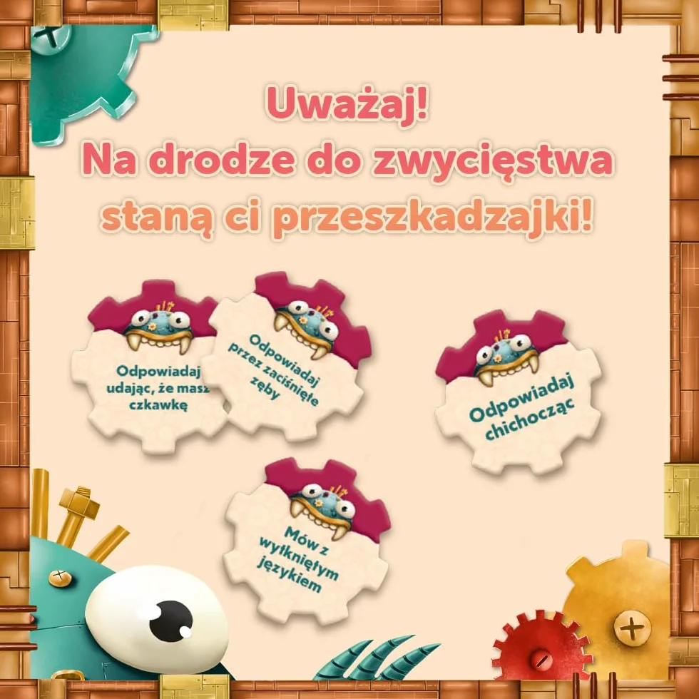Trefl - Yappa - Szalona Gra Imprezowa, Nakręcana Szczęka, Gra dla Dorosłych i Dzieci od 10 lat