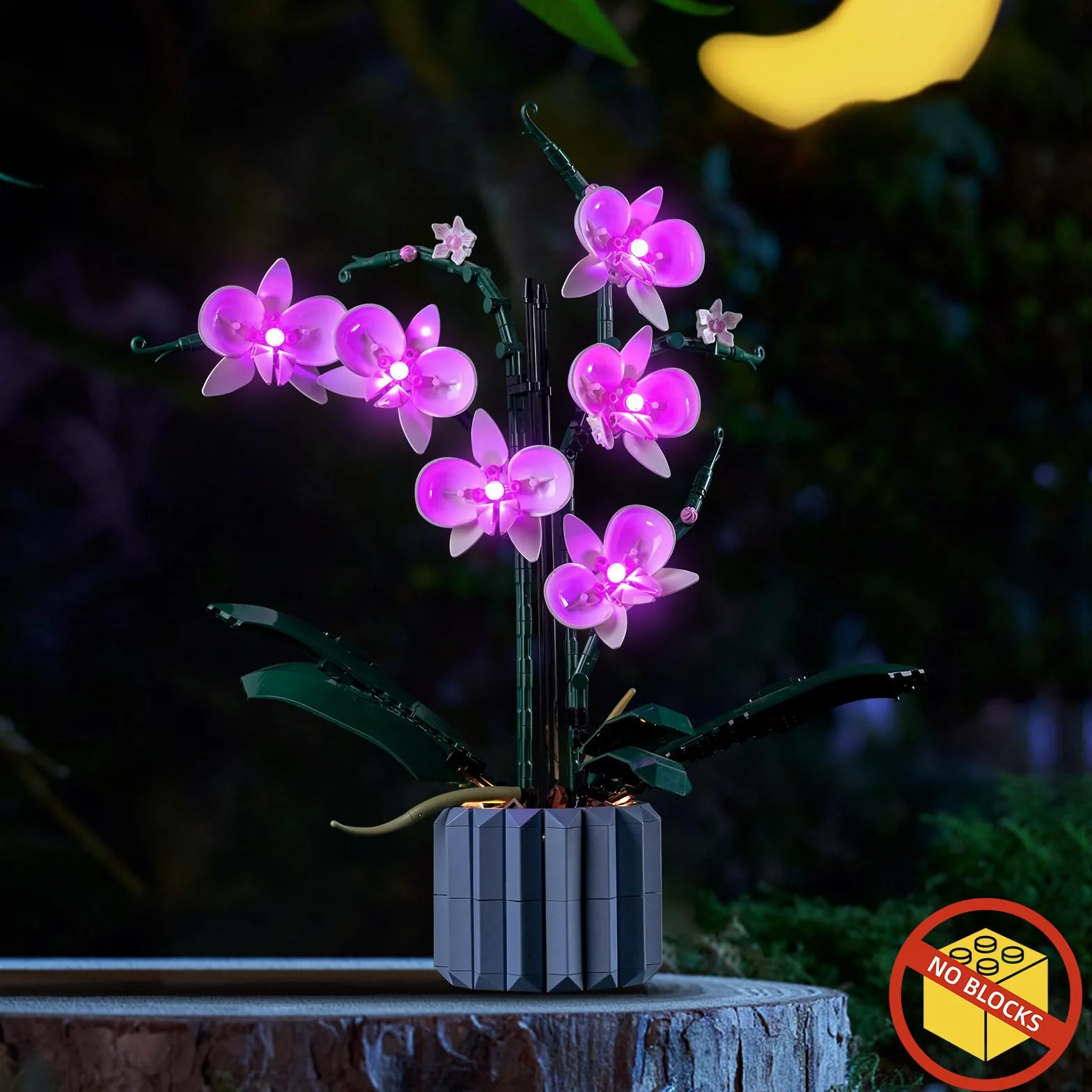 Zestaw oświetleniowy LED Tylko do LEGO Orchidea 10311, kolekcja botaniczna, nie model LEGO, + 12 miesięcy