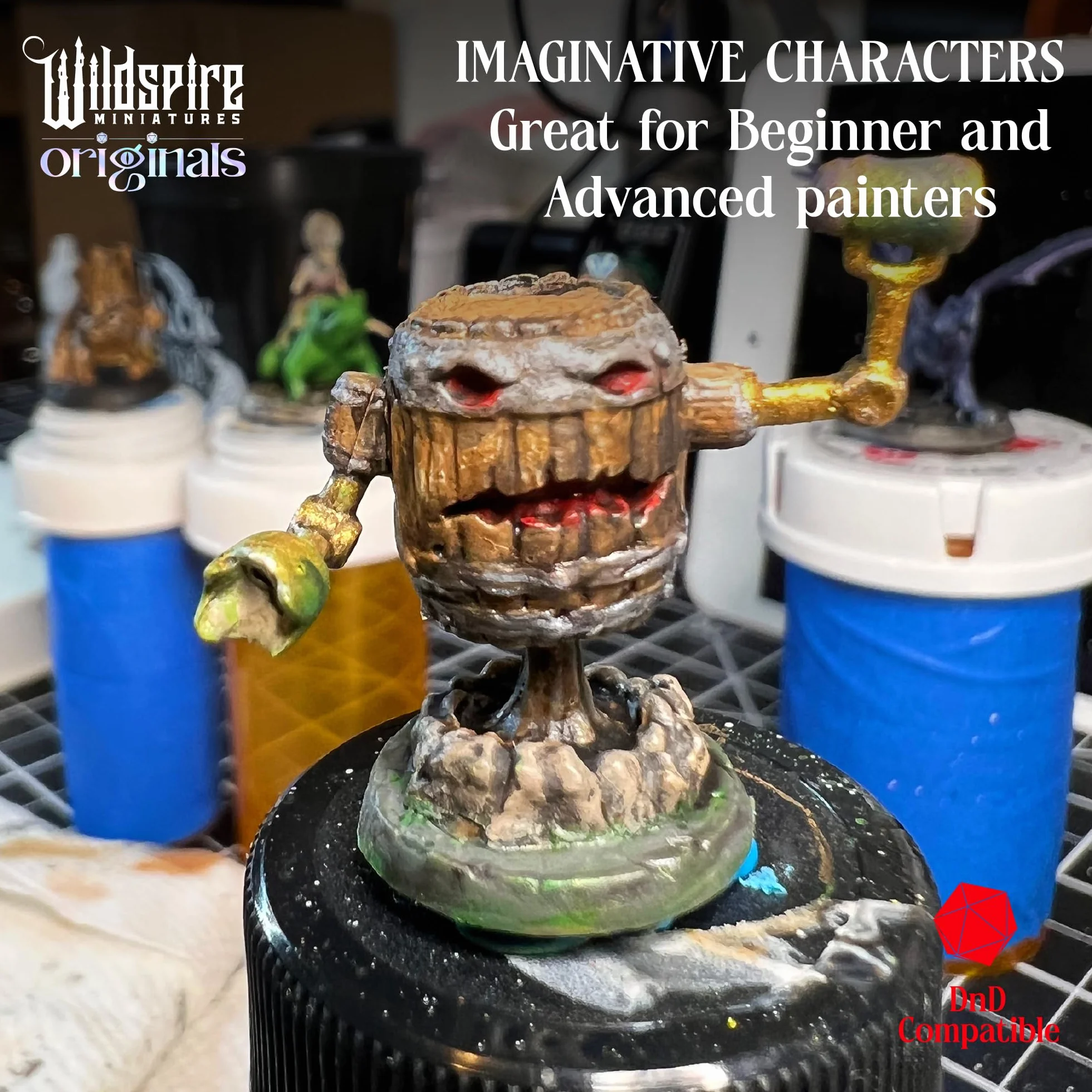 Wildspire Monsters Pack do DND Miniatures Booster 16 Minis