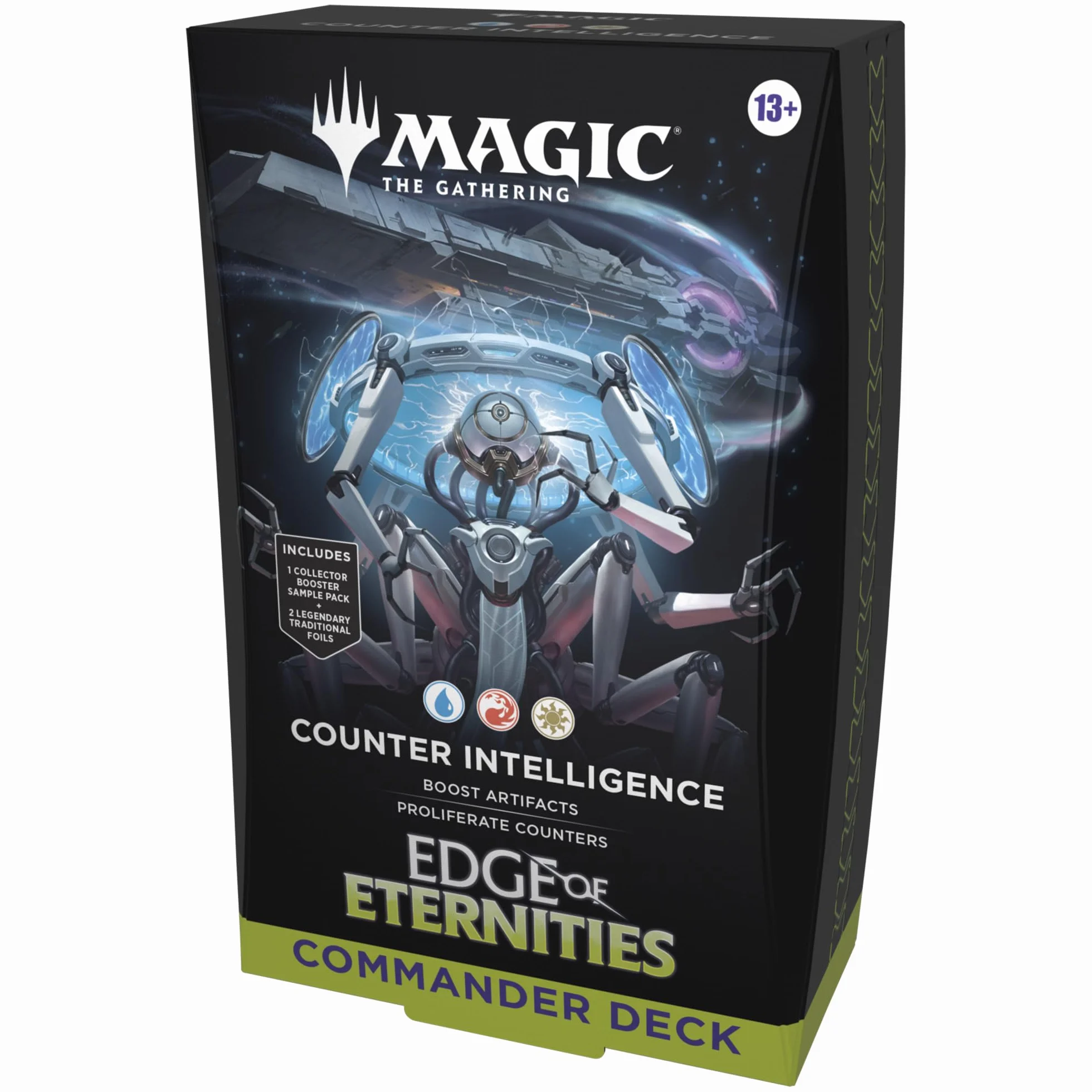 Magic: The Gathering Edge of Eternities, talia dowódcy Commander — Counter Intelligence (Wersja Angielska)