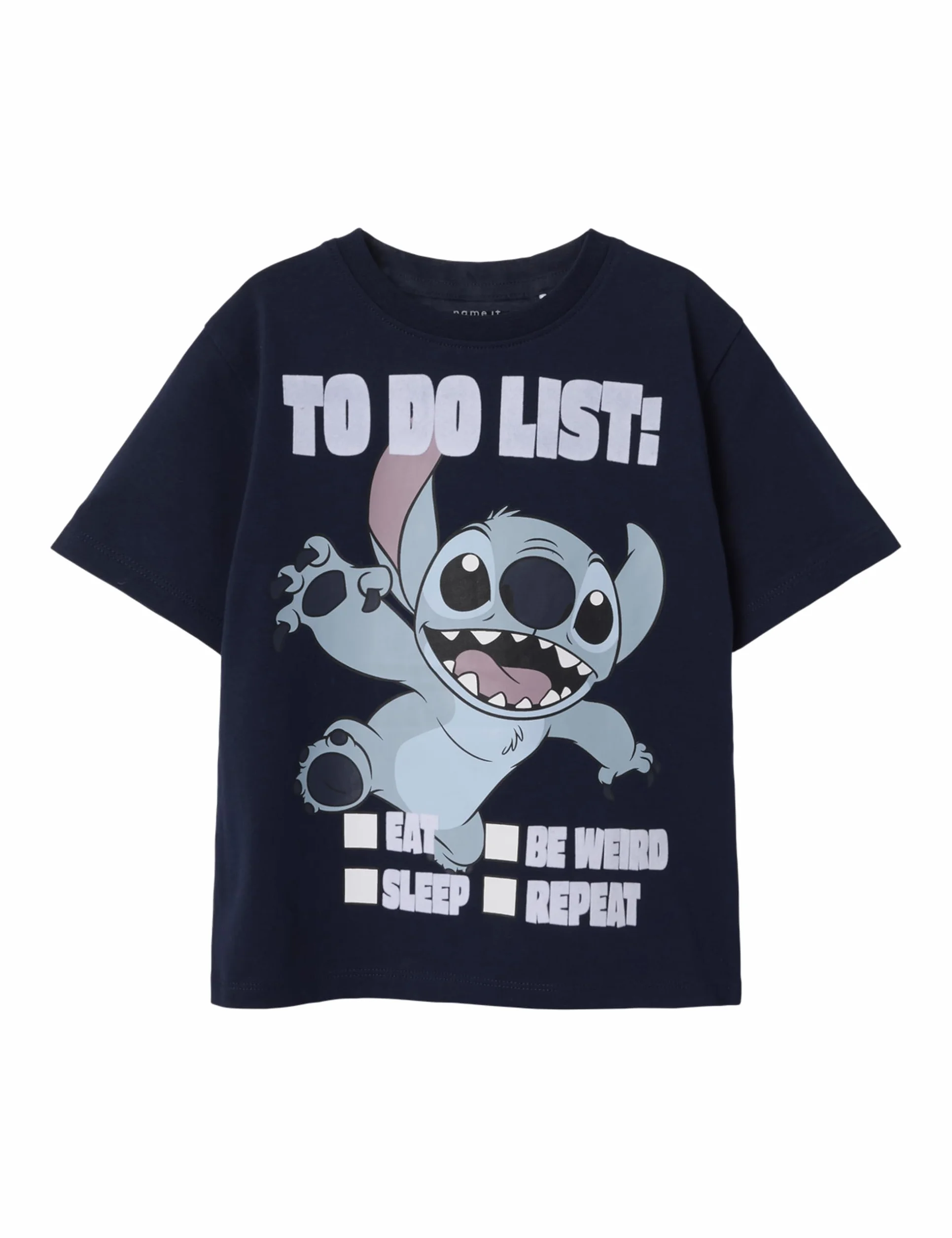 NAME IT Nmmjudd Stitch Nreg Ss Top Wdi dla chłopców, granatowy blezer, 104