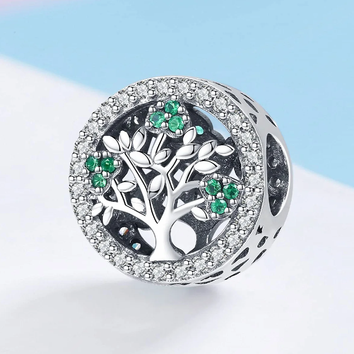 SCC916 Flipped S925 Sterling Silver Charm