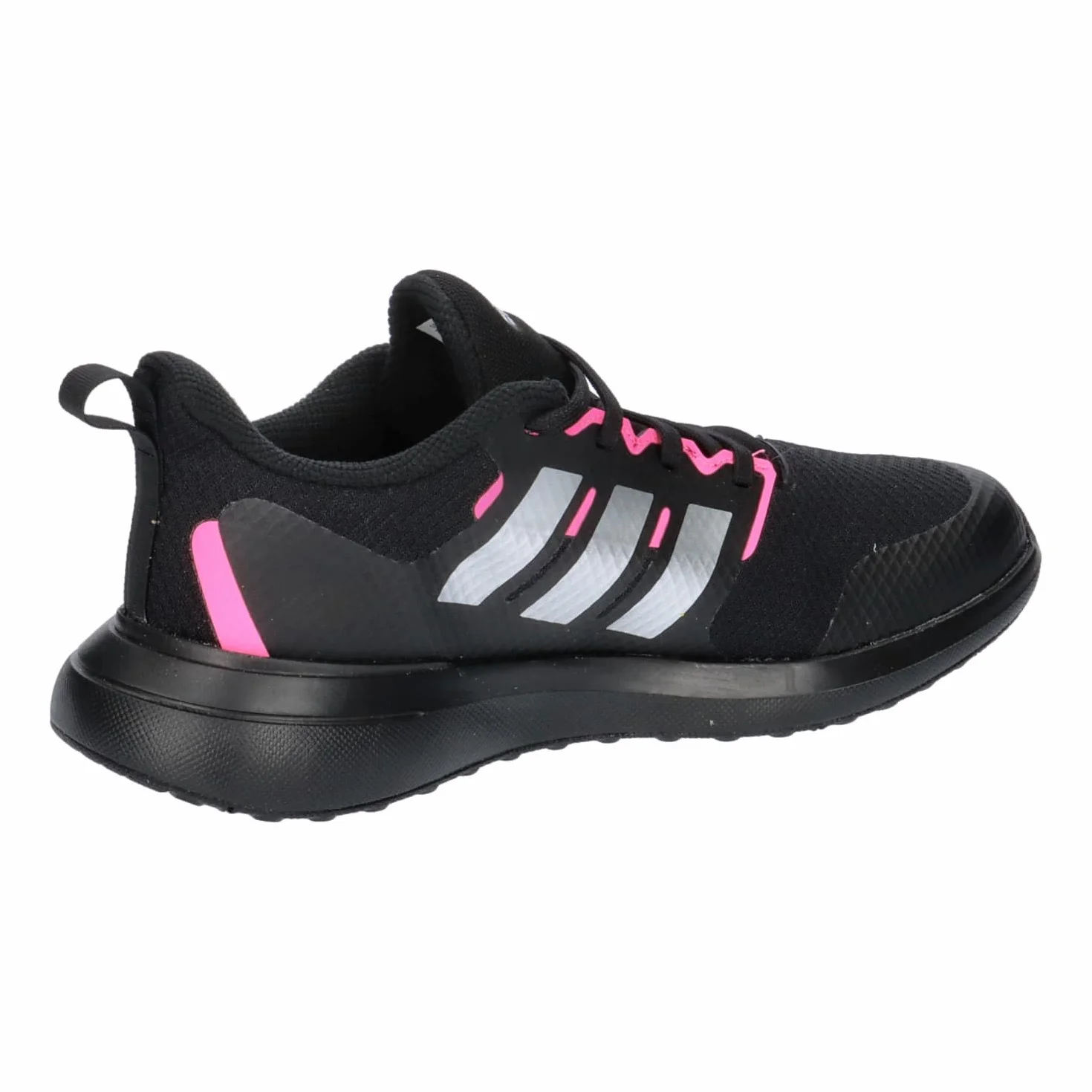 adidas Uniseks - dzieci FortaRun 2.0 Shoes Kids, core black/silver met/pink, 36 2/3 EU
