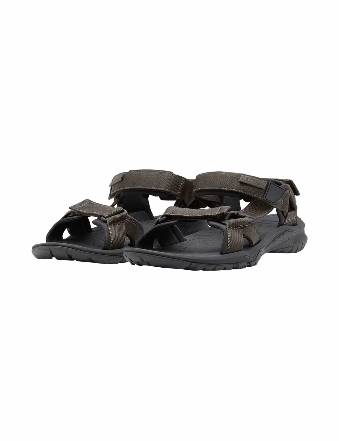 Jack Wolfskin LAKEWOOD RIDE SANDAL M, lekkie męskie sandały na wędrówki i na co dzień, buty plażowe z przyczepną podeszwą, łatwe w pielęgnacji buty kąpielowe dla mężczyzn
