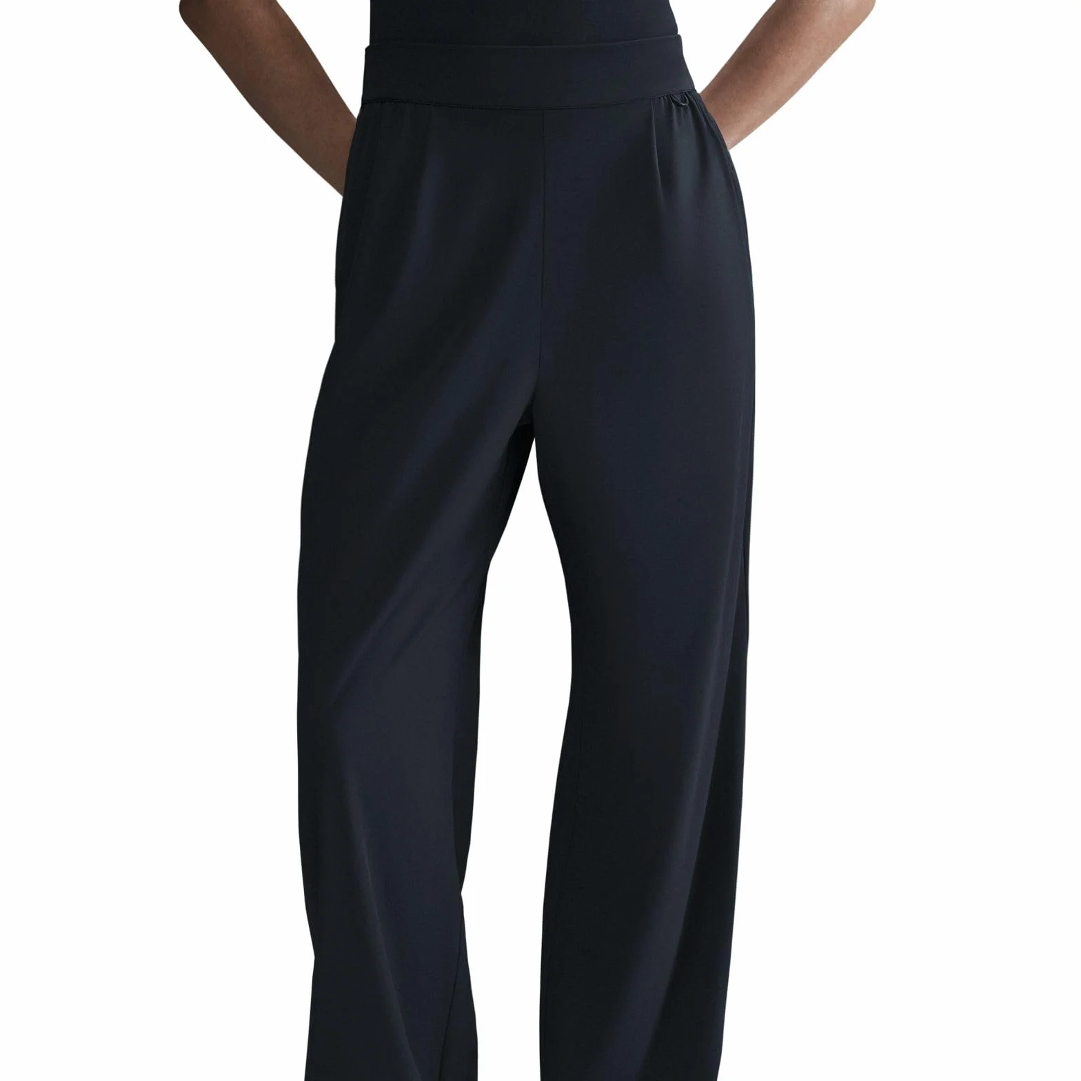 NIKE Nike 24.7 Perfectstretch Dri-fit-hose Mit Hohem Bund Und Weitem Bein (Damen) - Spodnie Kobiety